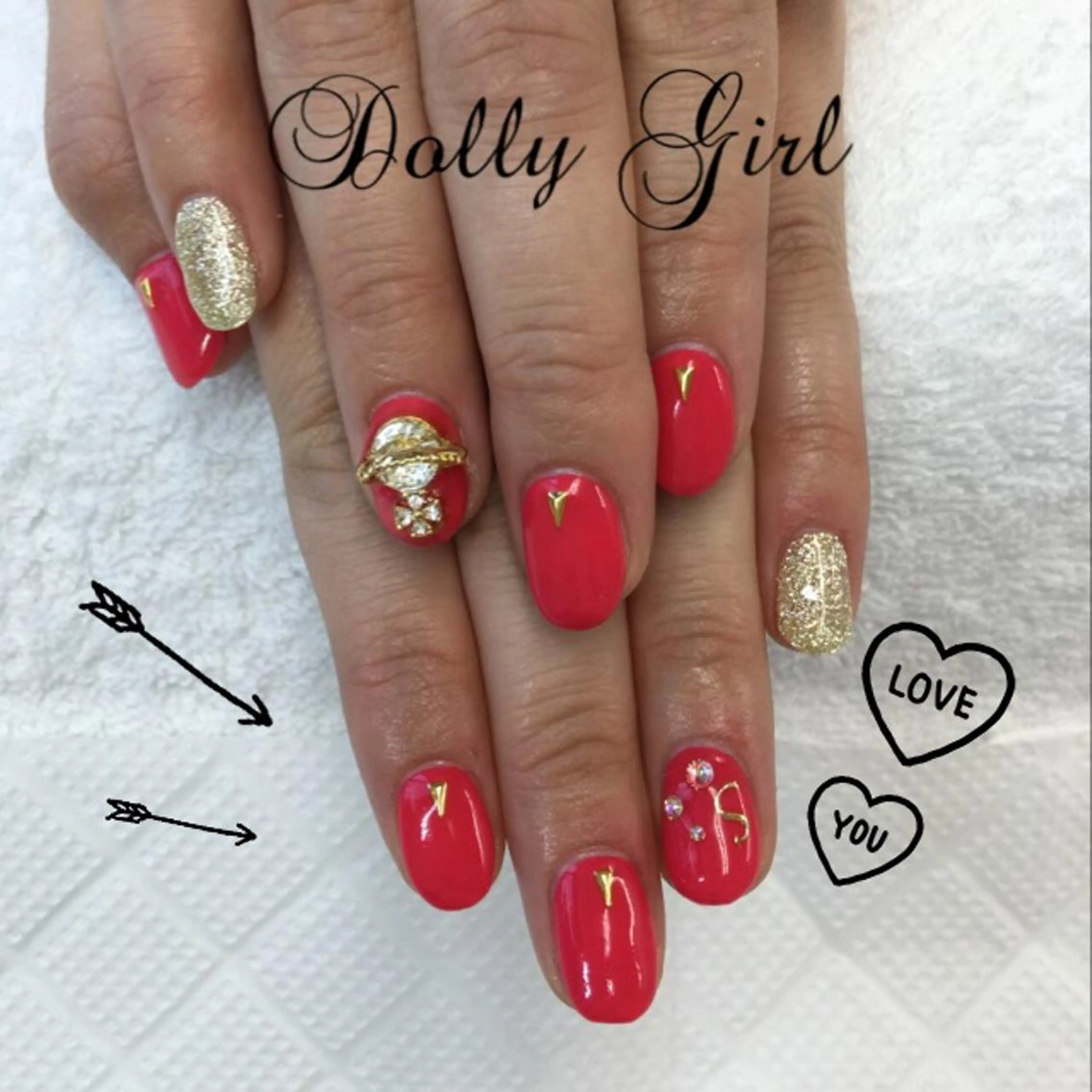 ネイル 個室ネイルサロンDolly  Girl〜ドーリーガール〜所属・DollyGirl KYOKOのネイルデザイン
