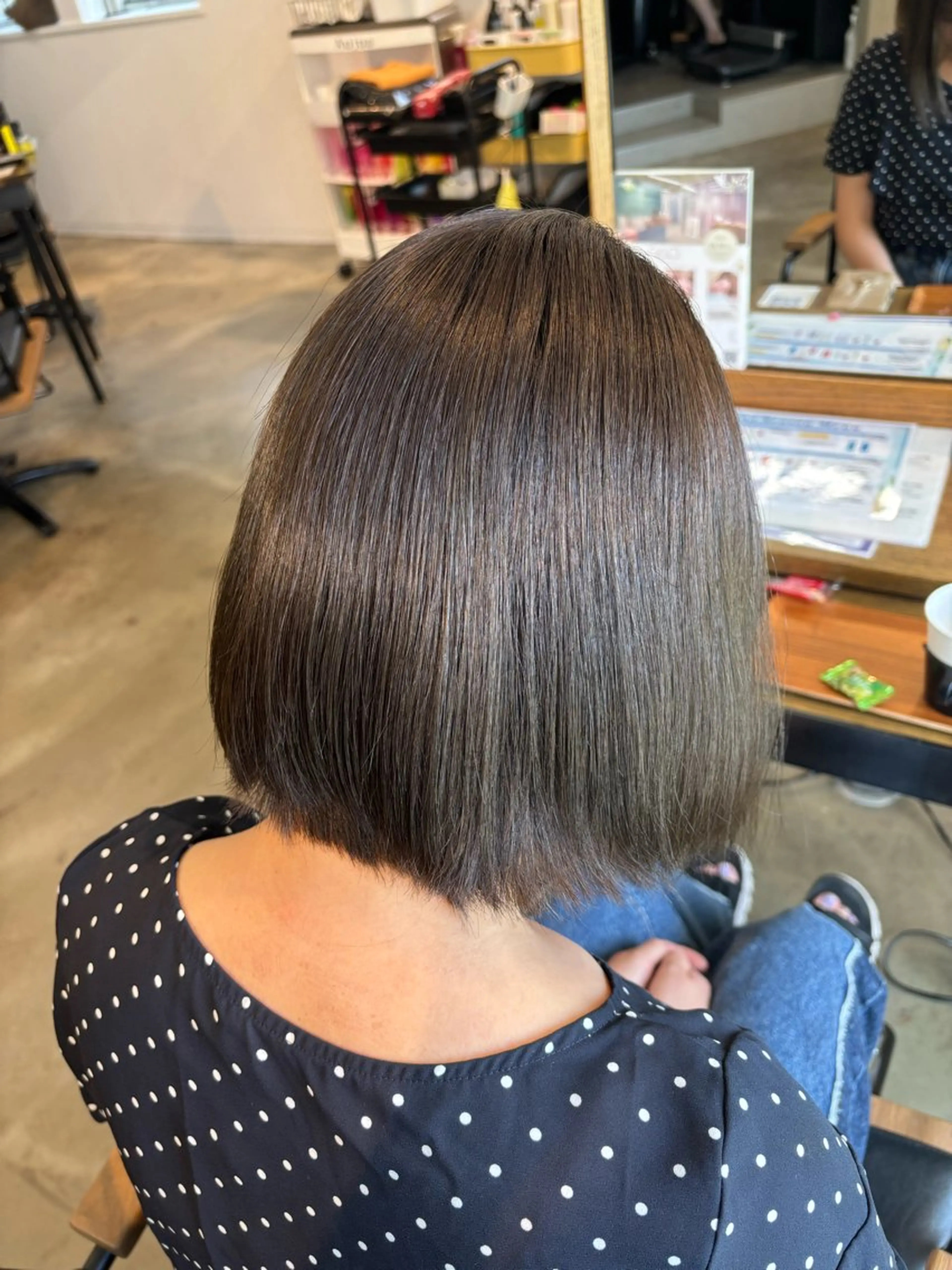 カラー miyu/ケアカラー /髪質改善のヘアスタイル