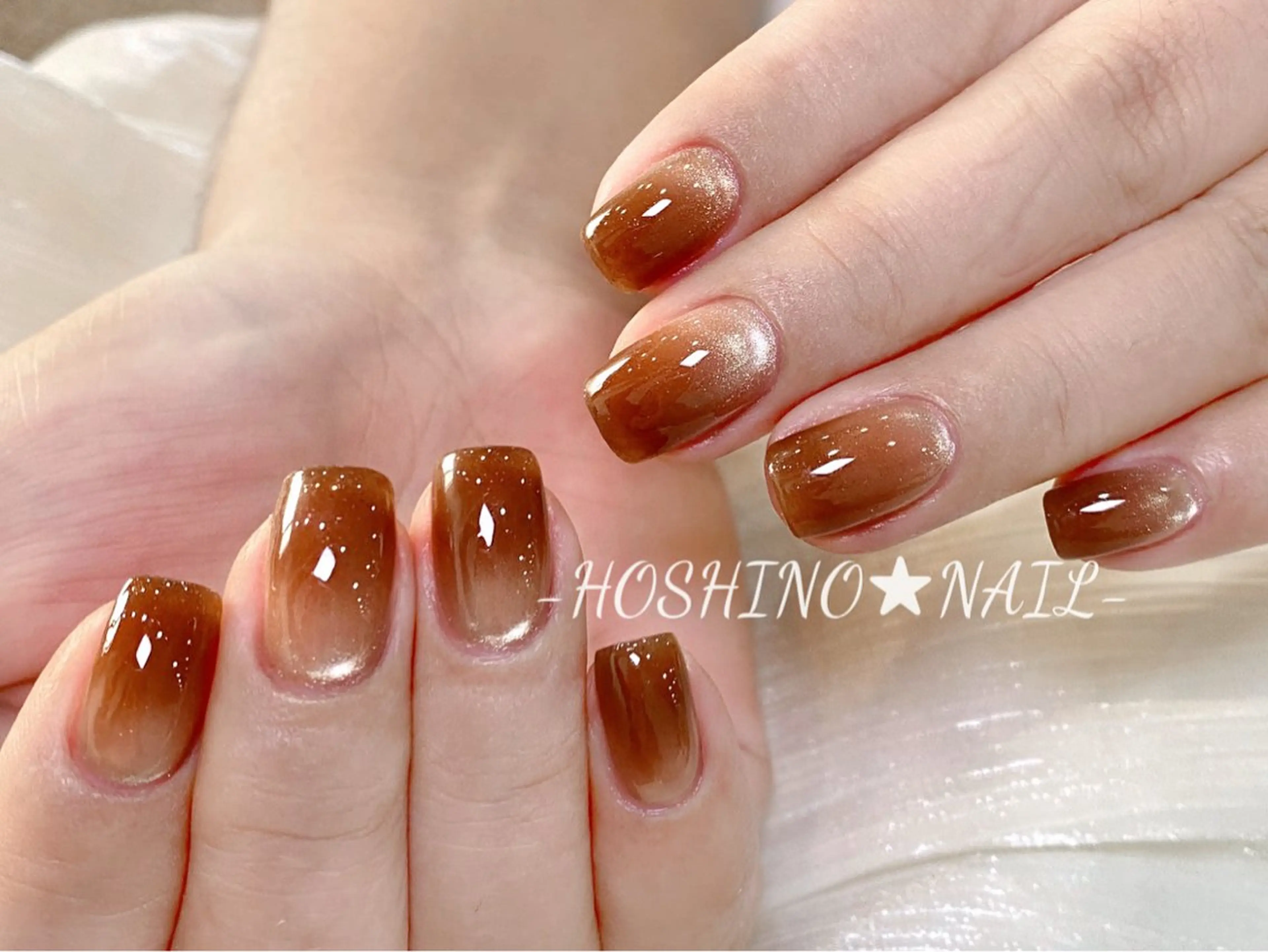 ネイル オーロラネイル チークネイル ドット フットネイル フレンチネイル ハンドネイル ★HOSHINO NAIL★新宿店のネイルデザイン