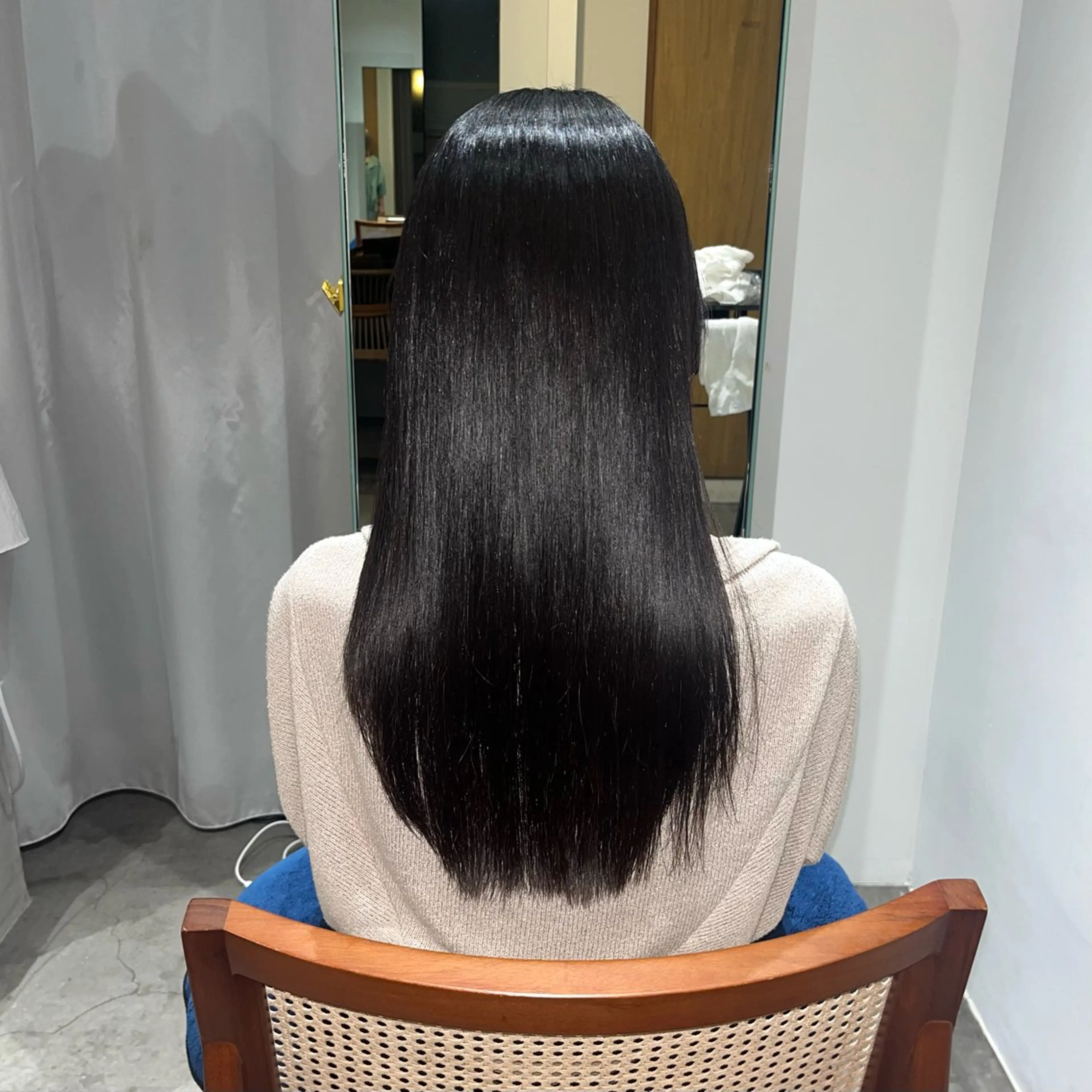 ロング 髪質改善 Wカラー🐾 ハルナのヘアスタイル