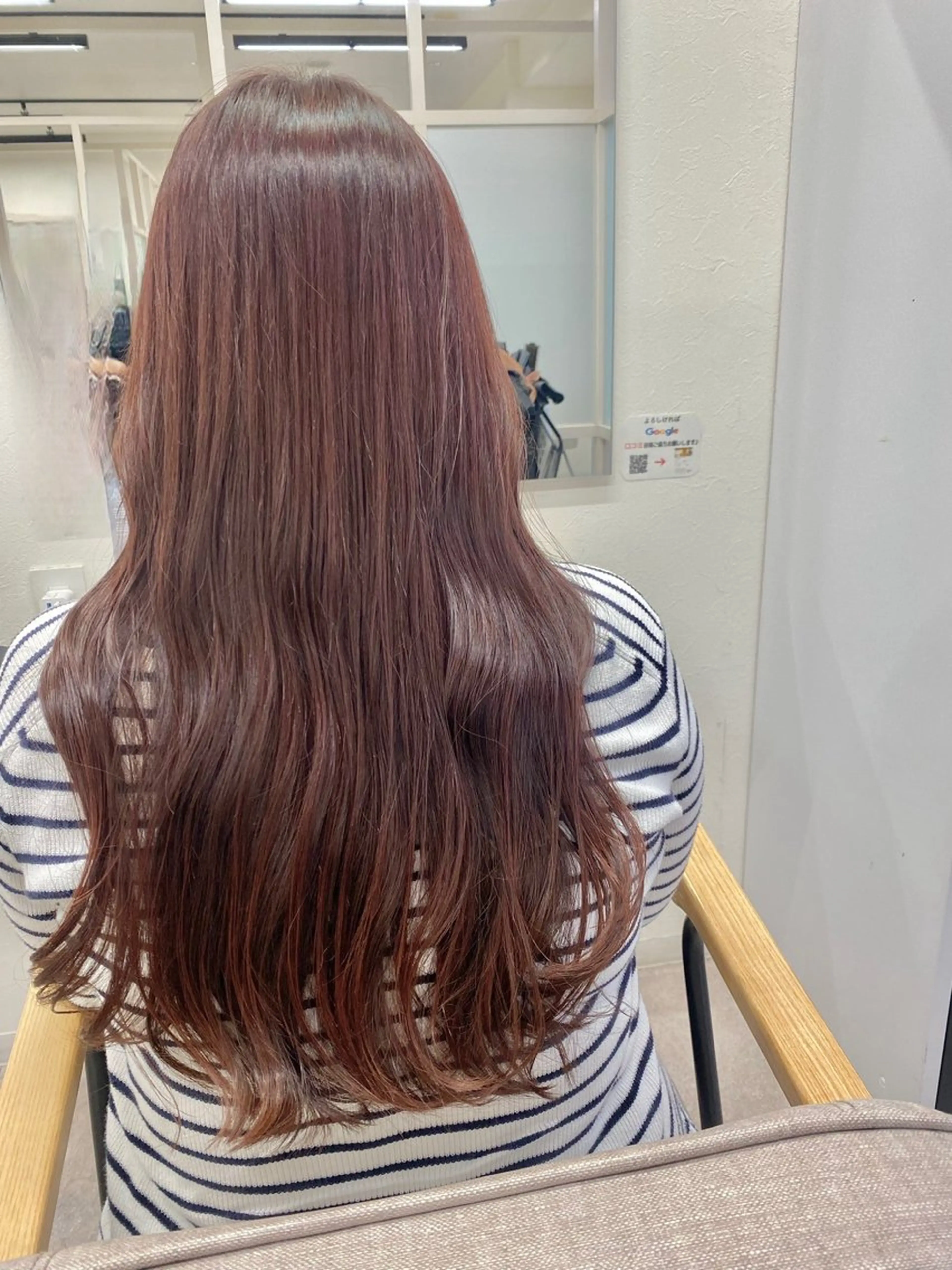 ロング カット ヘアカラー トリートメント 透明感カラー/ FRAME天王寺✨のヘアスタイル