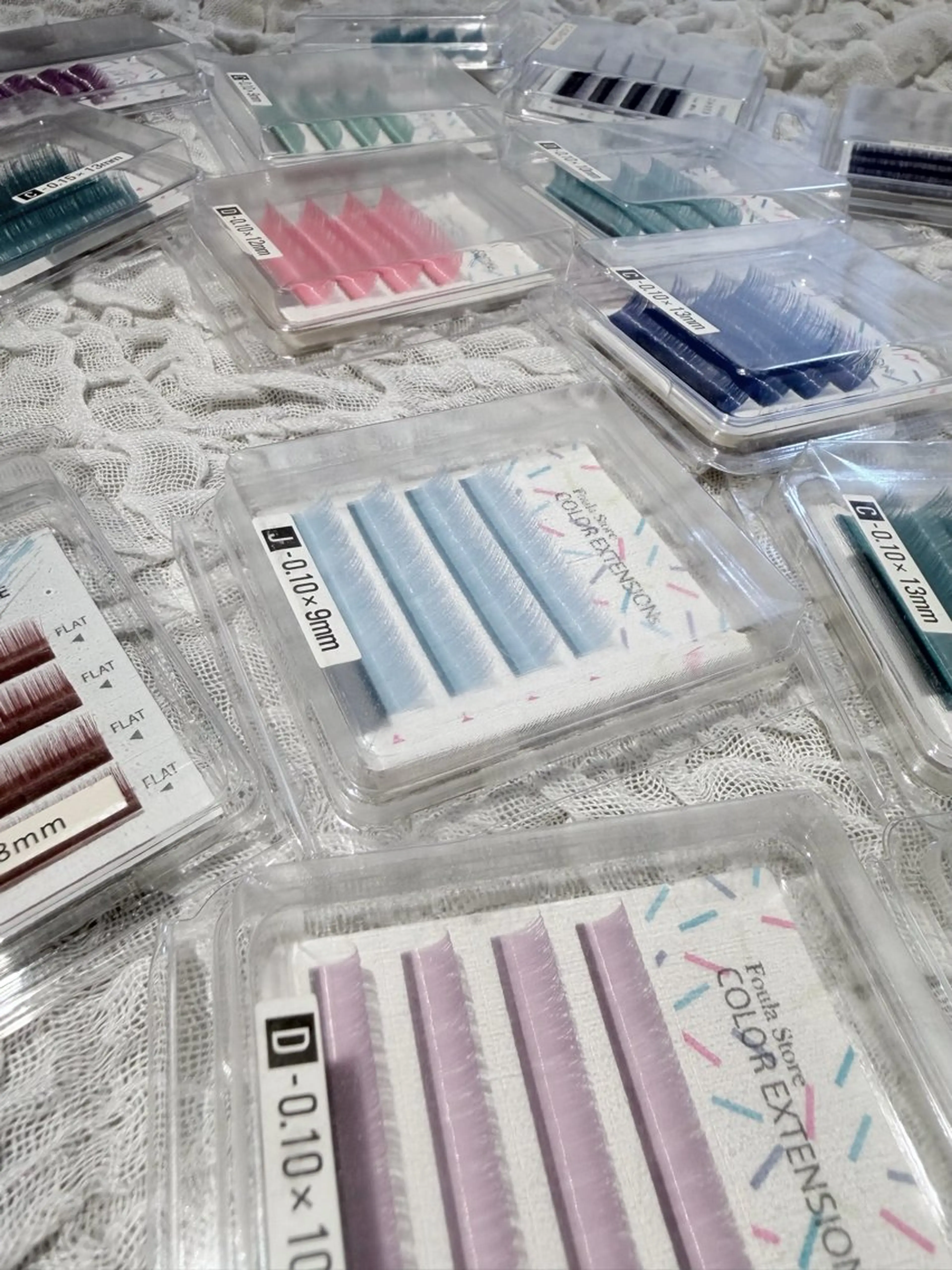 マツエク・マツパ カラーマツエク ナチュラル マツエク グエンニャット ニュのマツエク・マツパデザイン