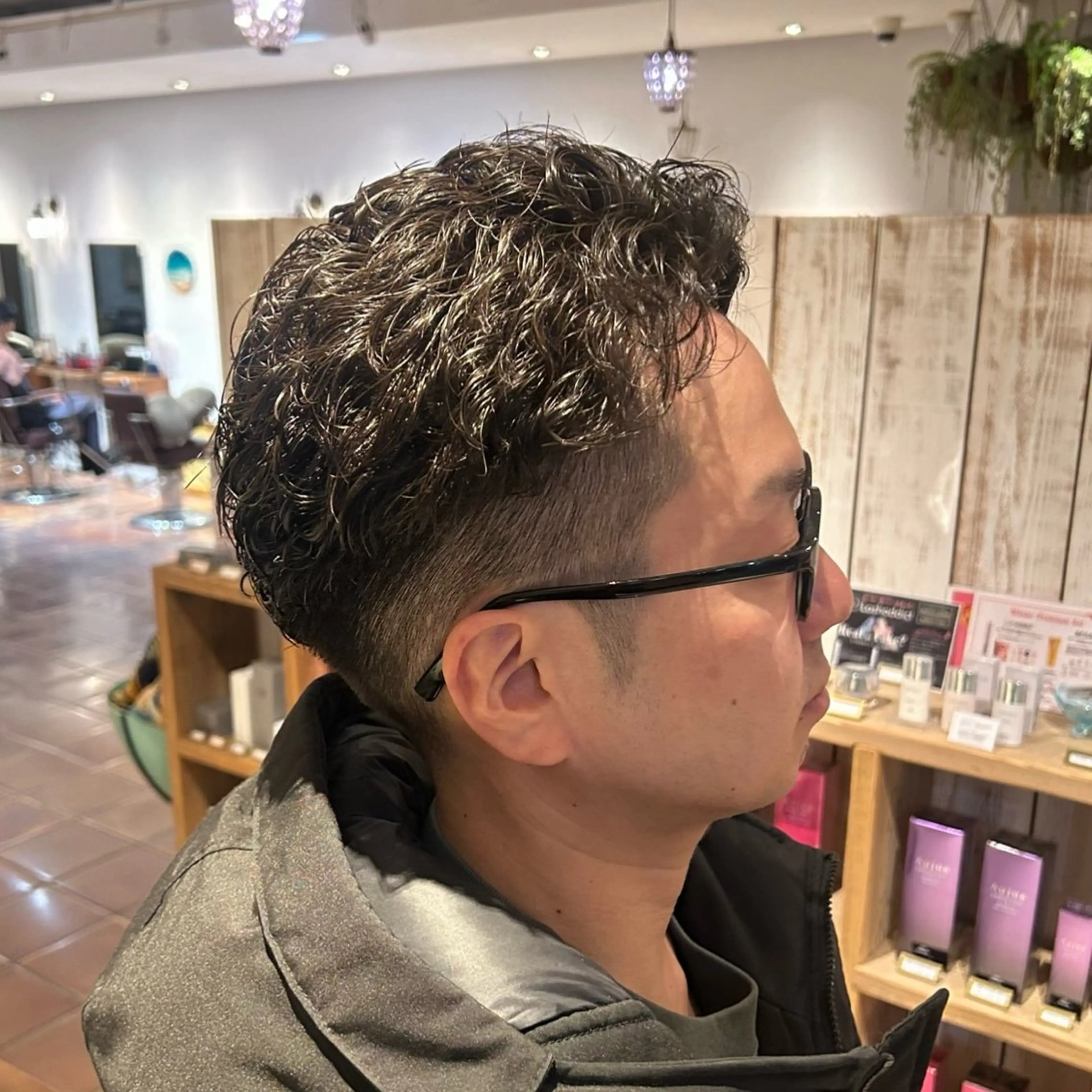 メンズパーマ(カット込)の写真