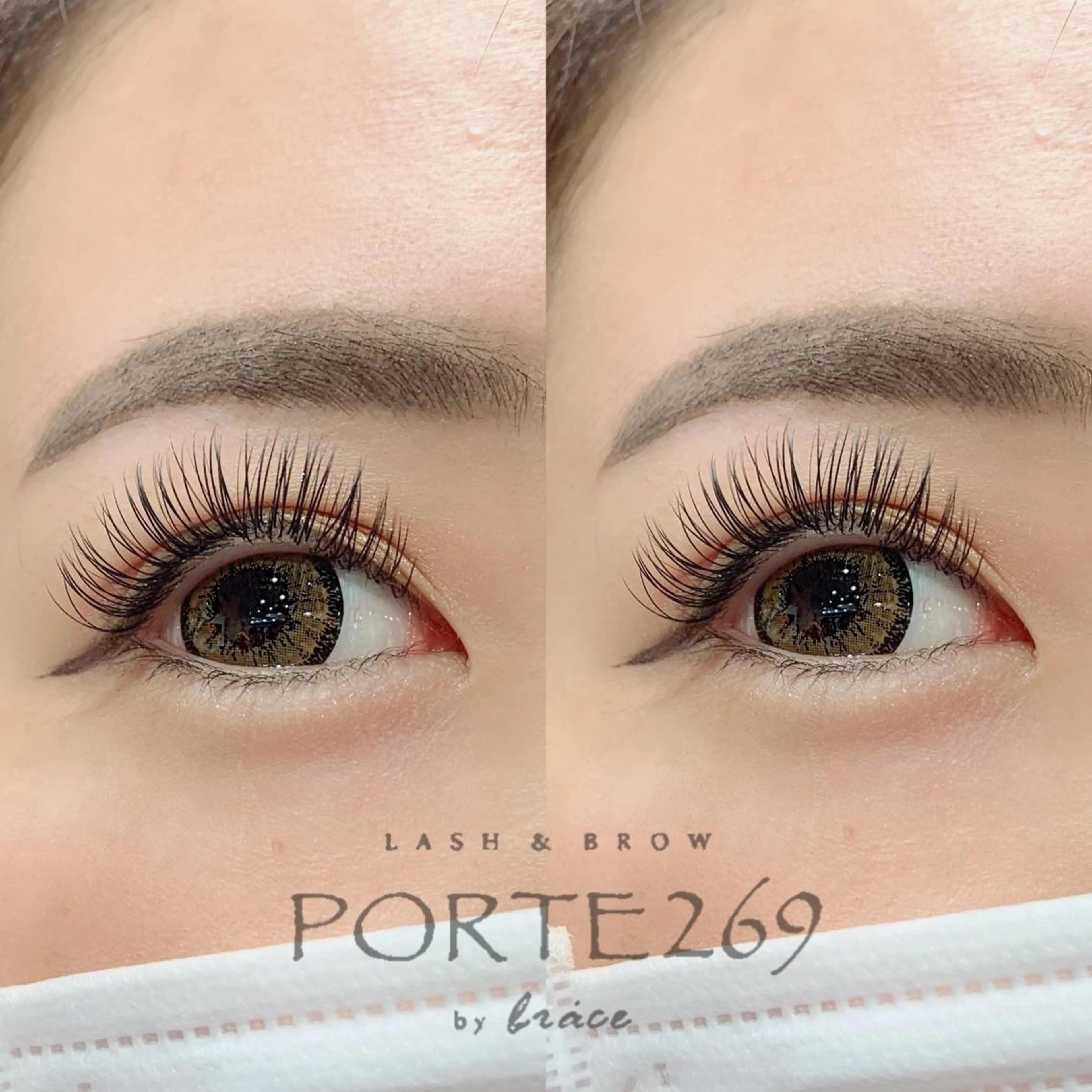 マツエク・マツパ マツエク NERU  lash&brow所属・鈴木 音瑠のマツエク・マツパデザイン