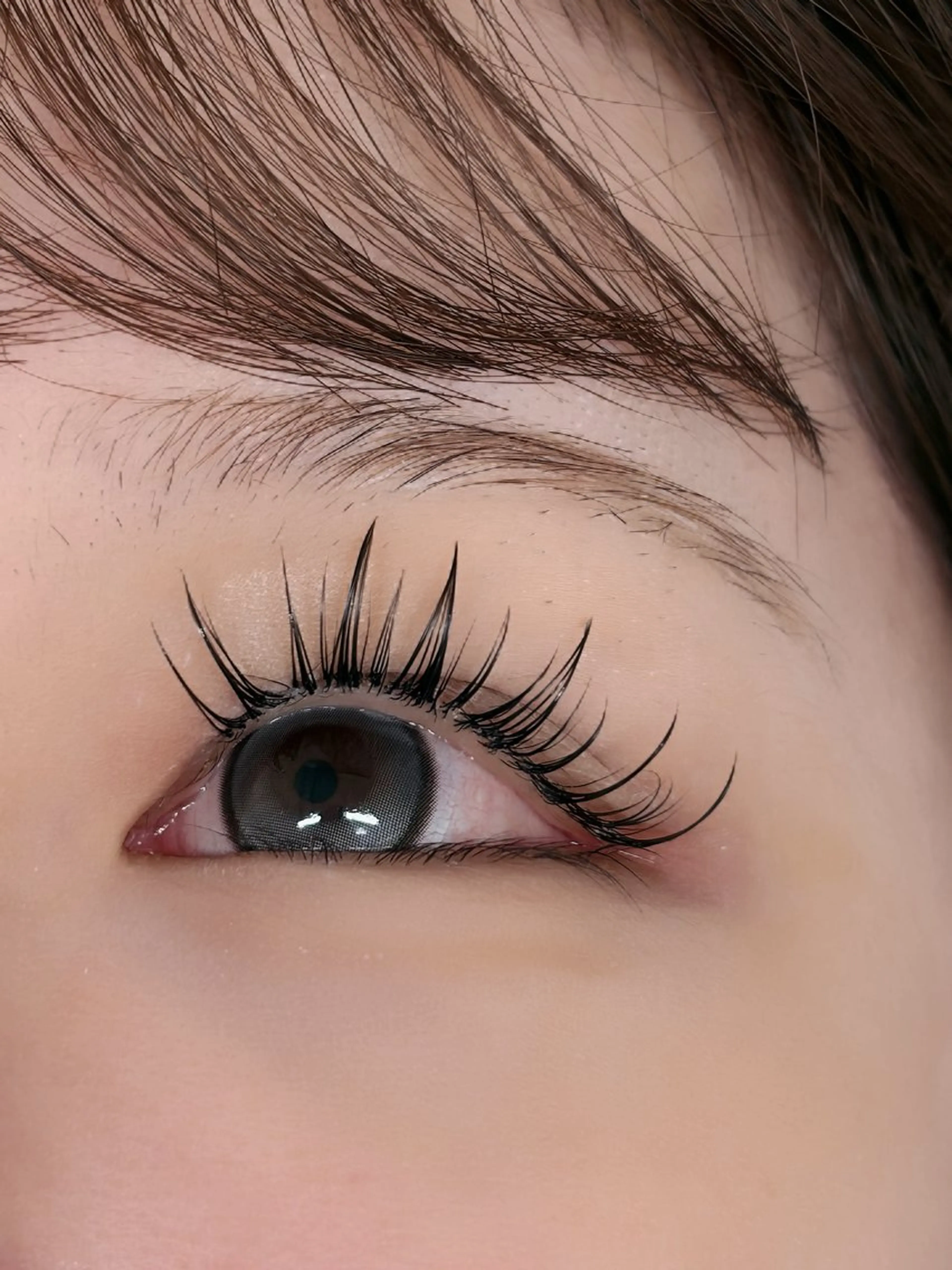 マツエク・マツパ フラットラッシュ ワンホンマツエク マツエク ルチア所属・ルチア💞 luciaのマツエク・マツパデザイン