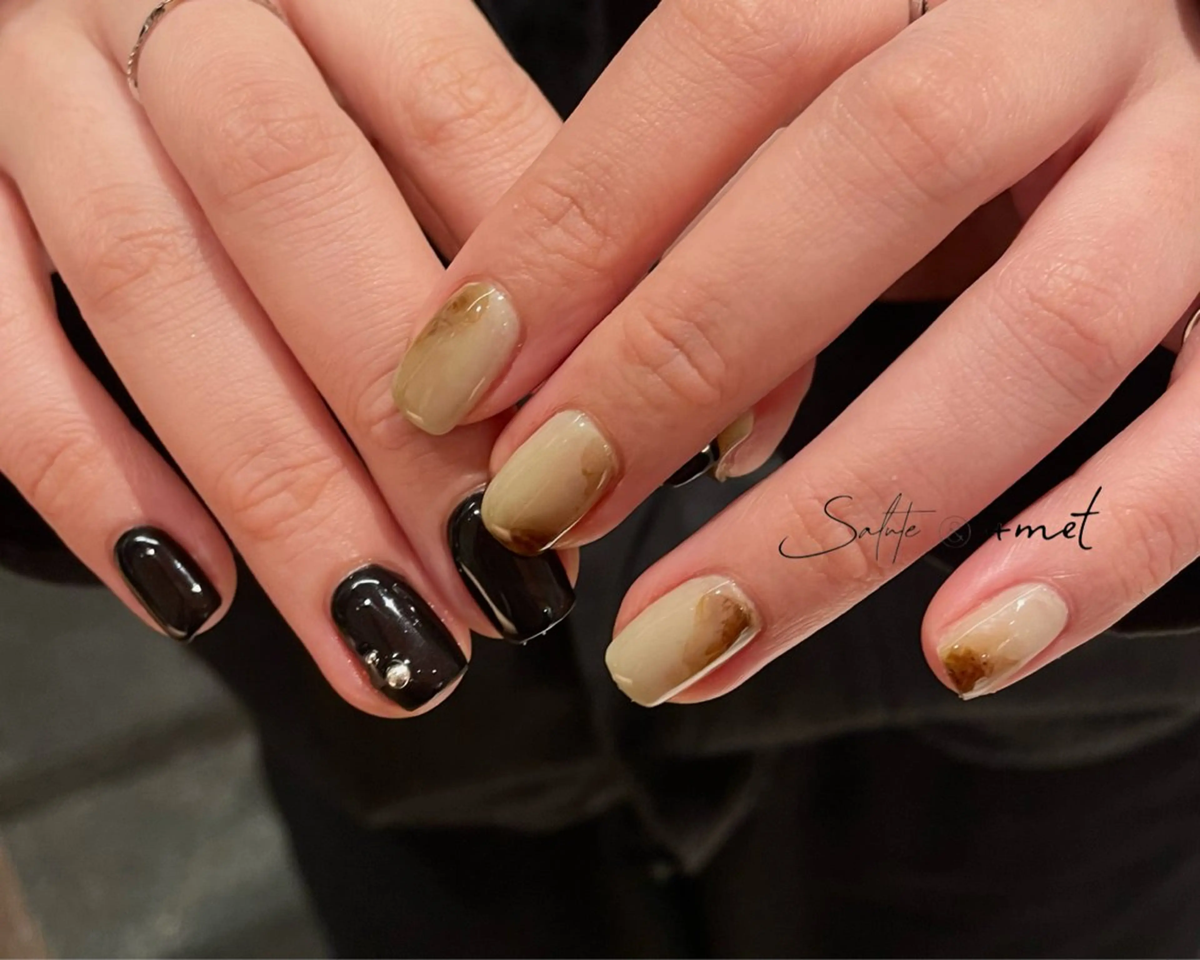 ネイル ハンドネイル 花岡 美沙子のネイルデザイン