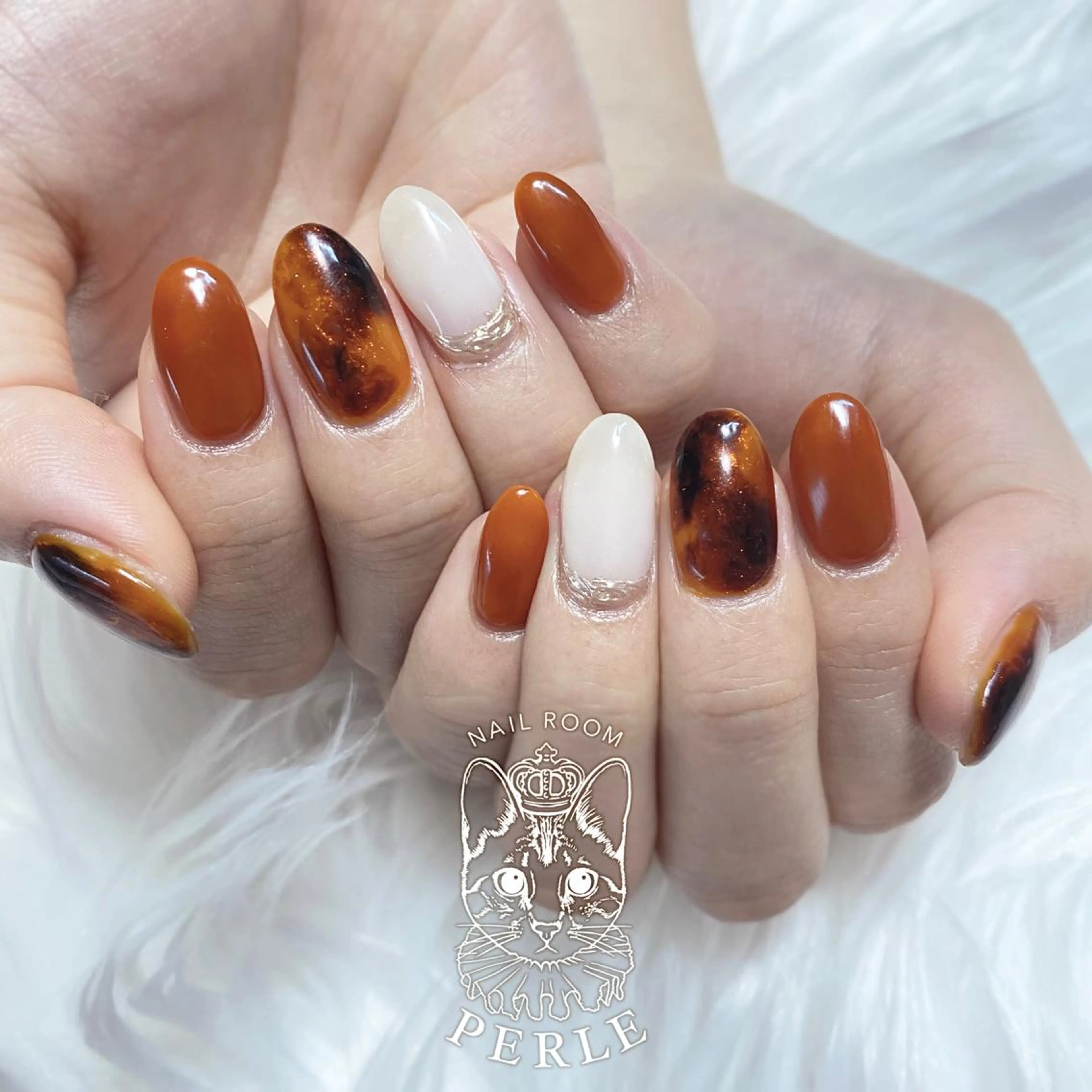 ネイル ハンドネイル nail room Perleのネイルデザイン