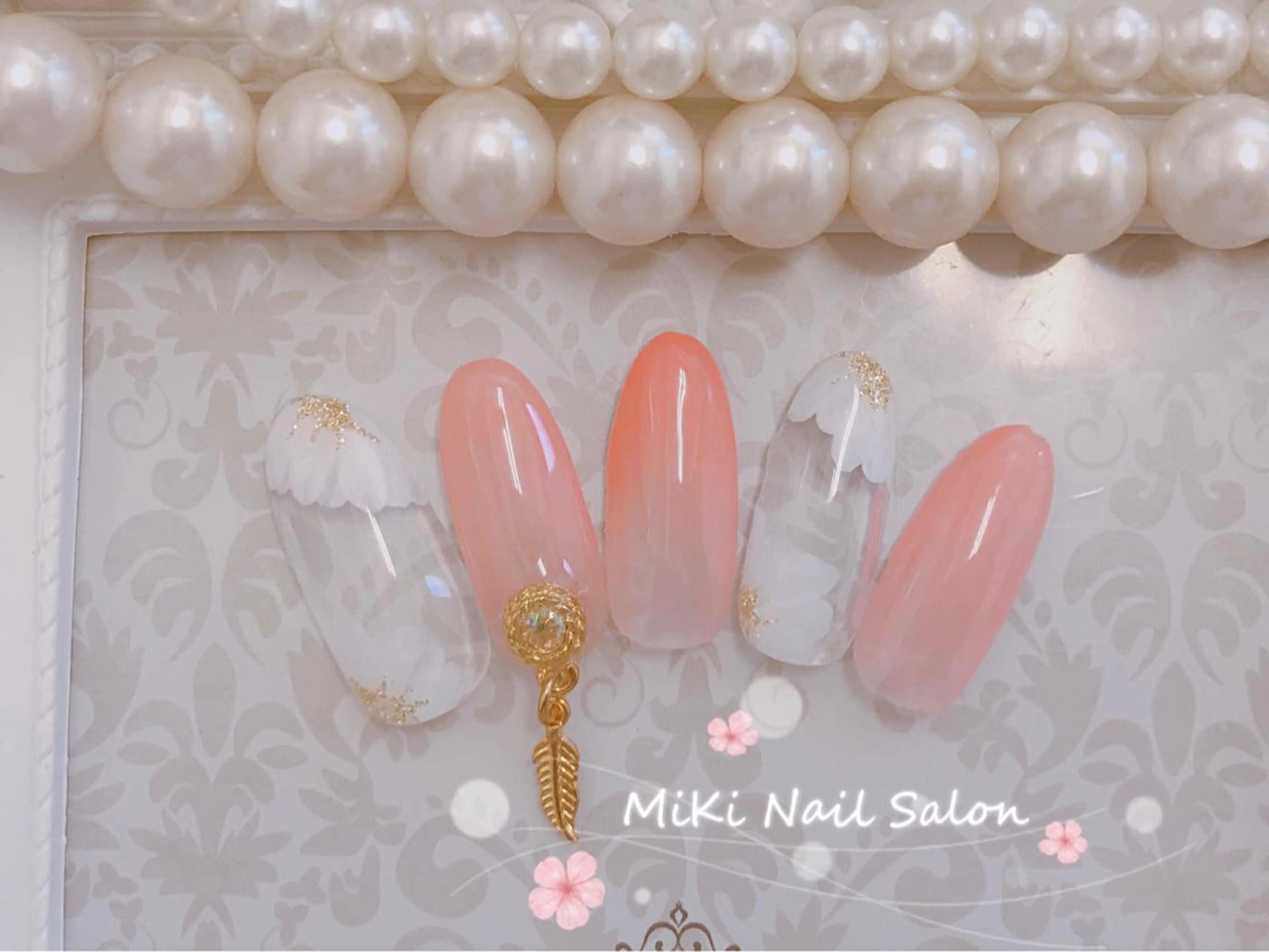 ネイル MiKi Nai池袋 長さだし得意のネイルデザイン