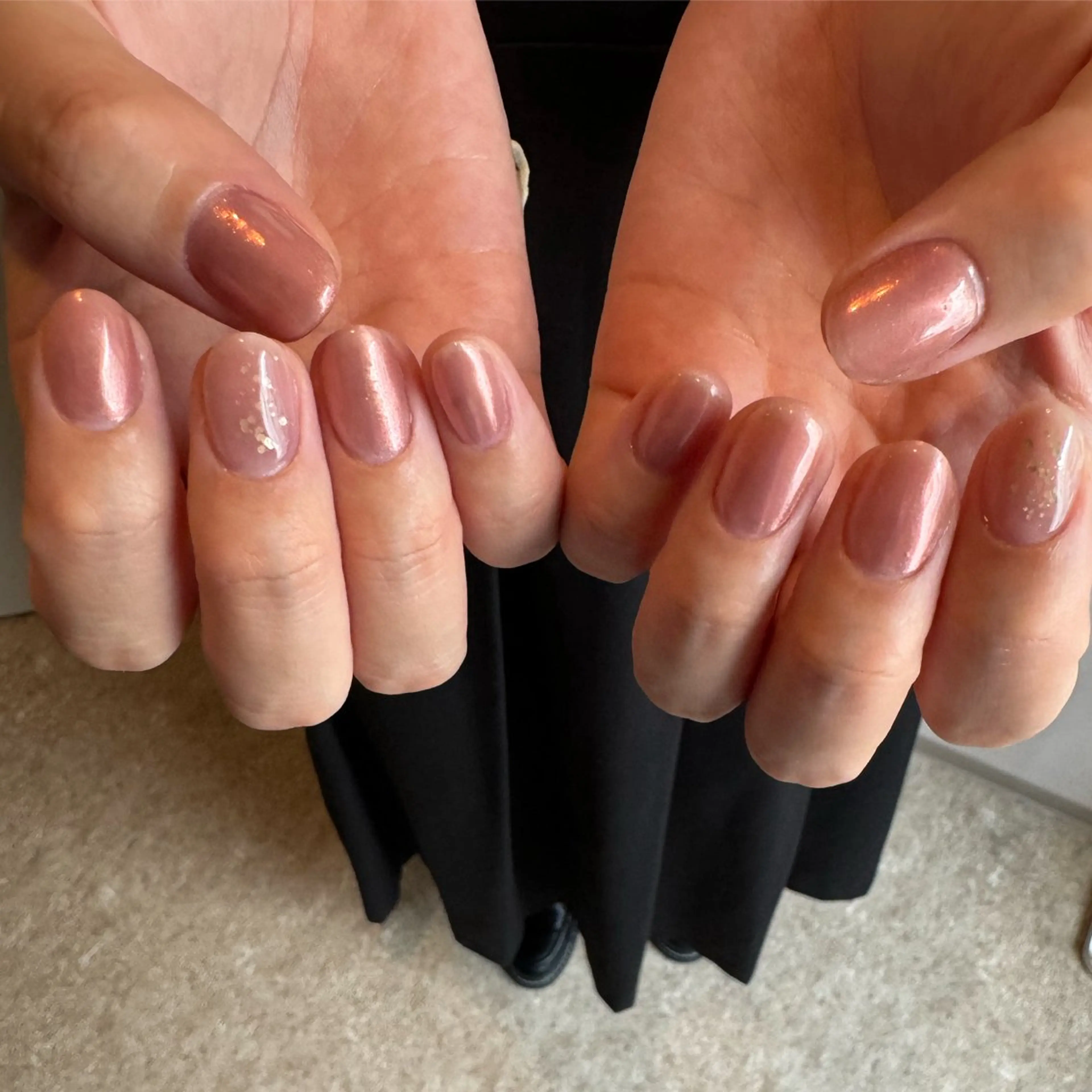 ネイル キラキラネイル シンプルネイル .Etel atelier.のネイルデザイン