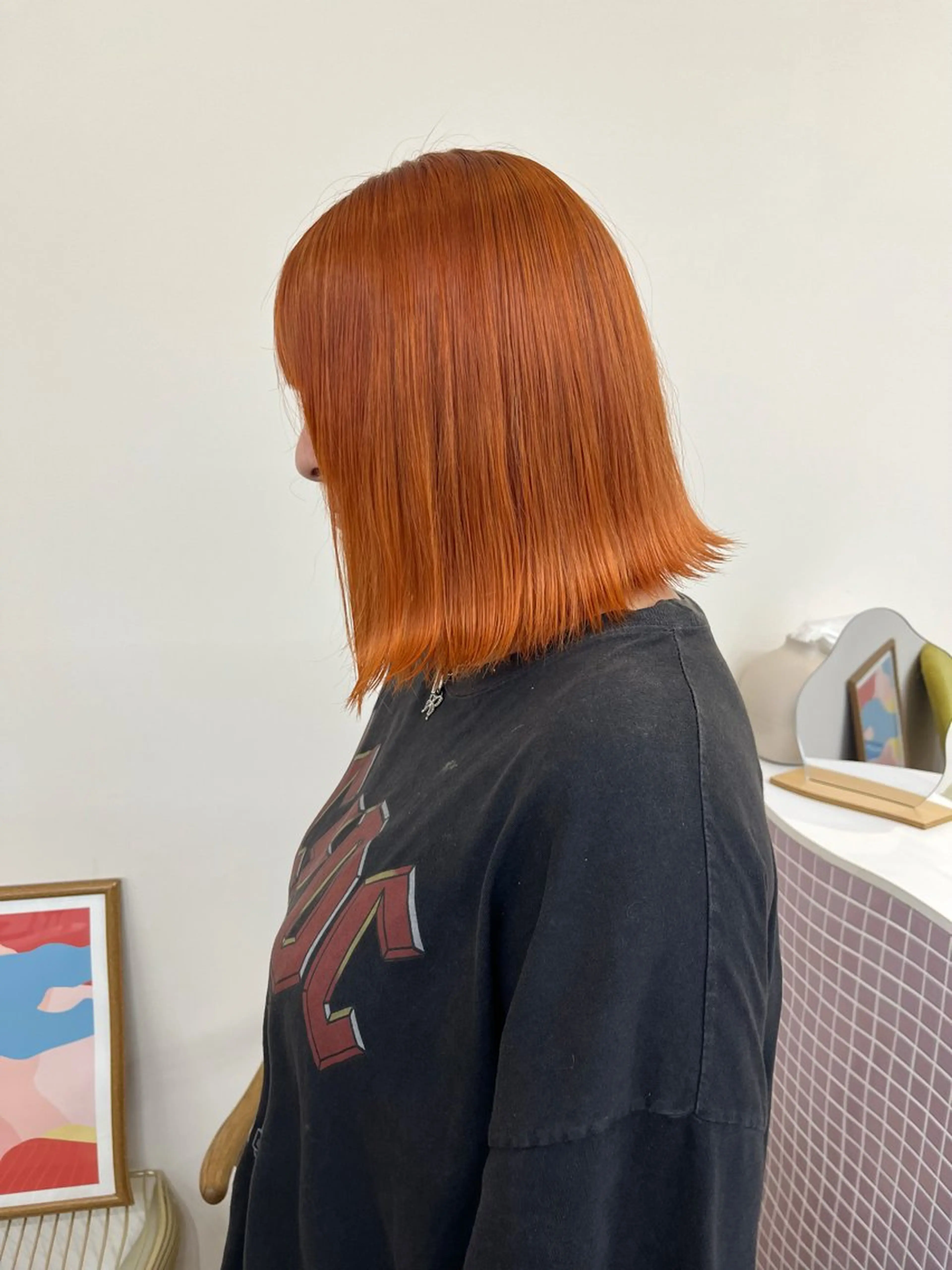 カラー yuka/ロング/ レイヤーカットモデルのヘアスタイル