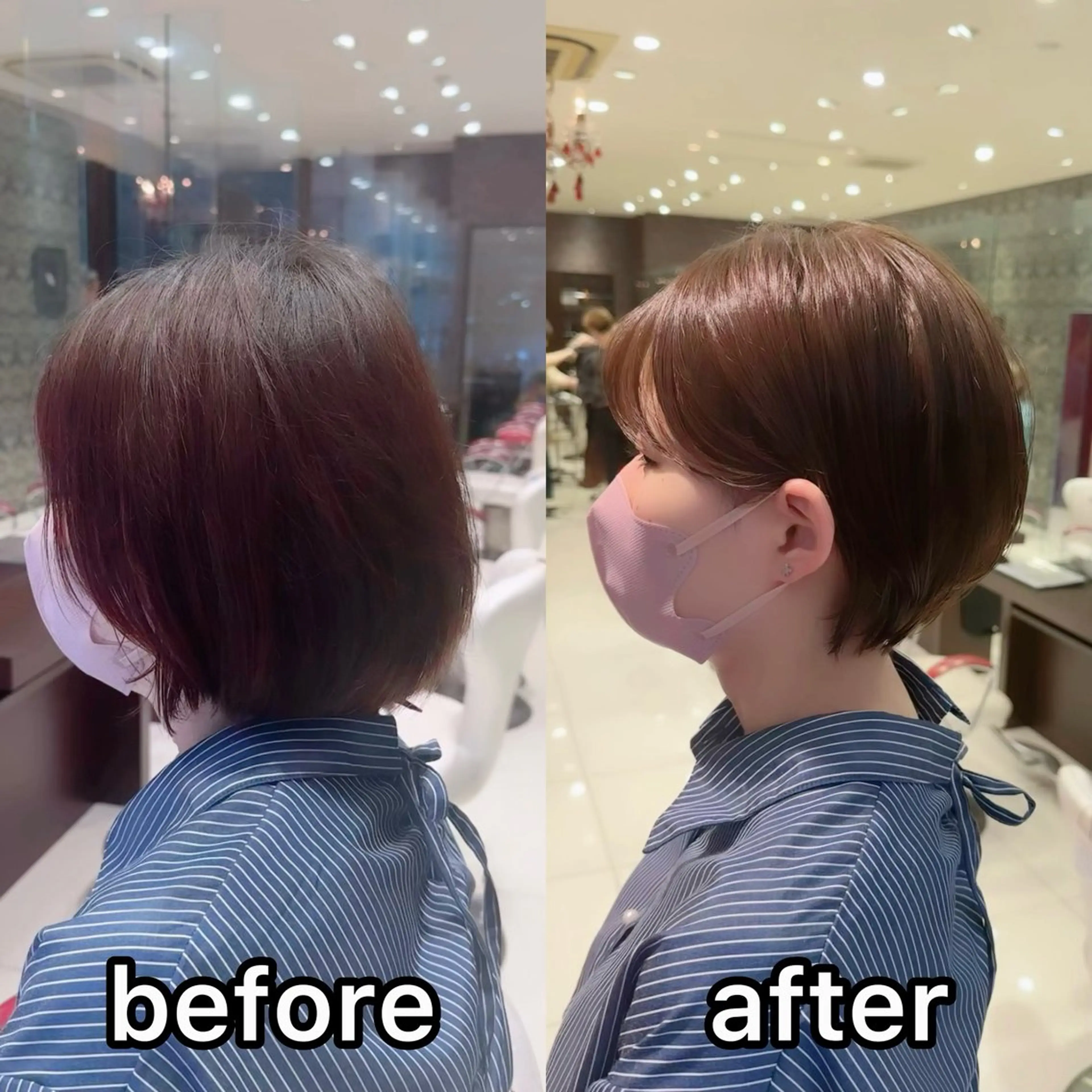 ショート 益野 凌のヘアスタイル