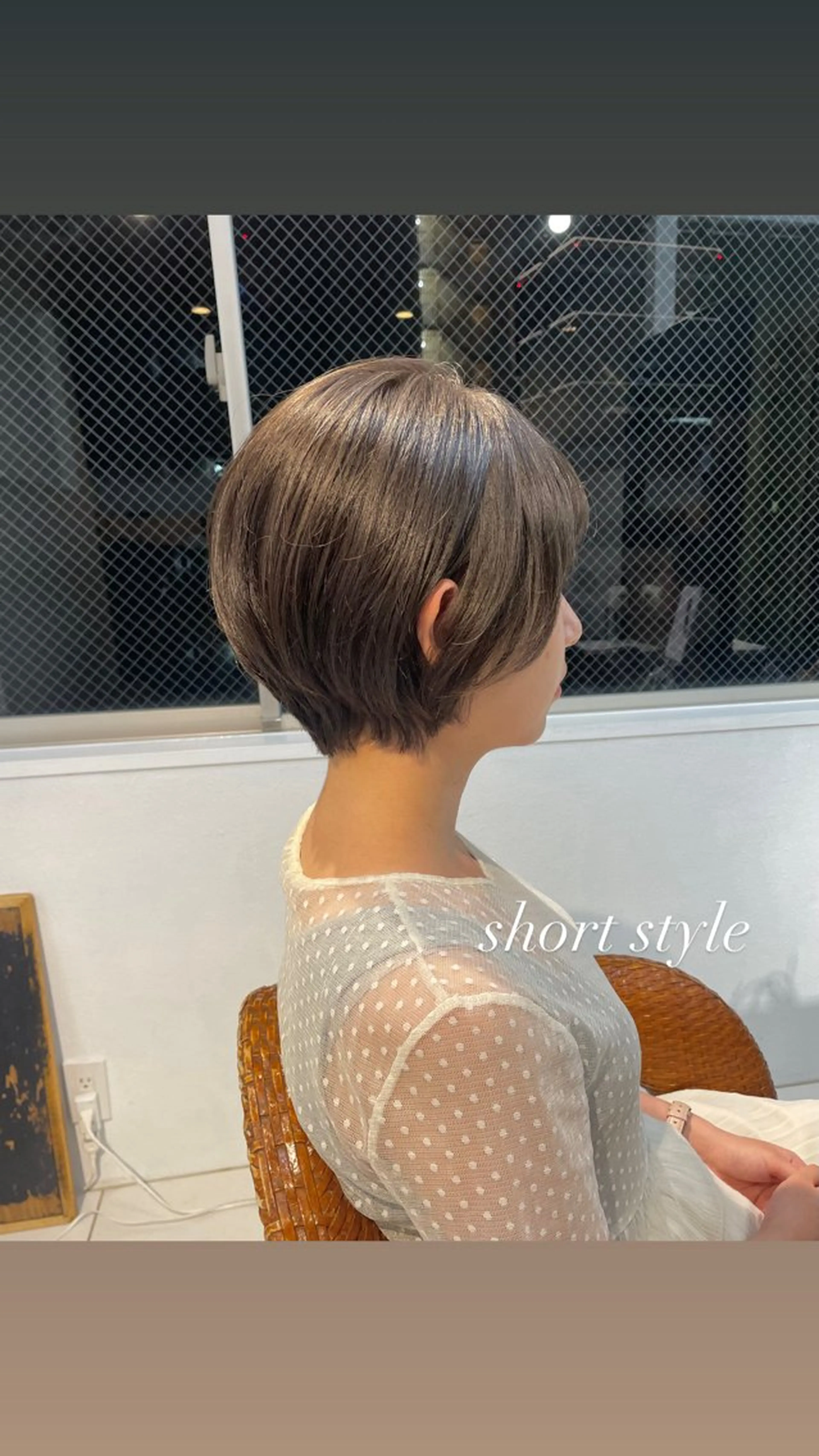 ショート 似合わせカット ショートヘア カット ヘアセット ♡レイヤー/ボブ 透明感/うらら♡のヘアスタイル
