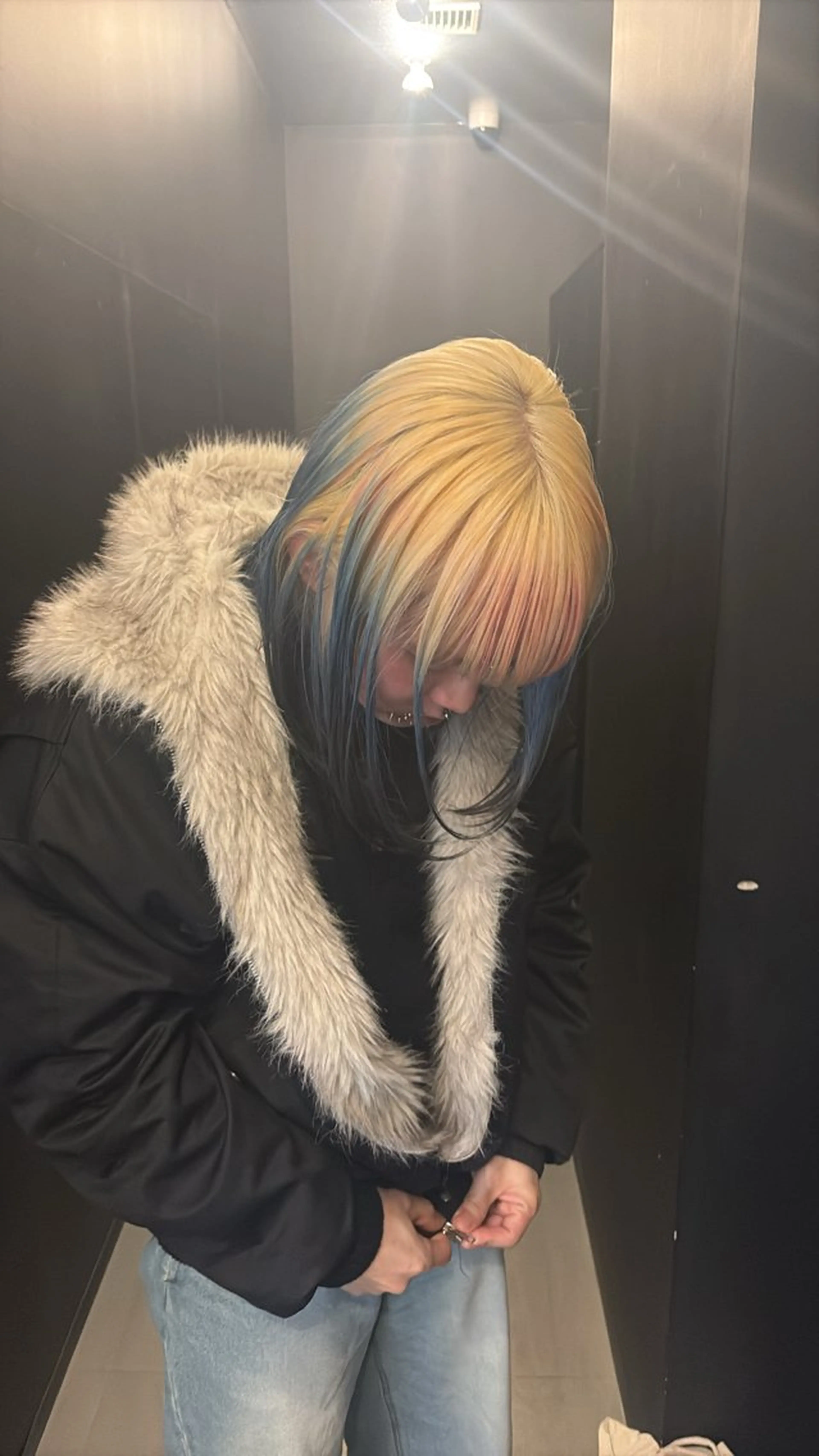 ショート カラー ヘアカラー トリートメント HIKARI🐈‍⬛ レイヤー×デザインのヘアスタイル