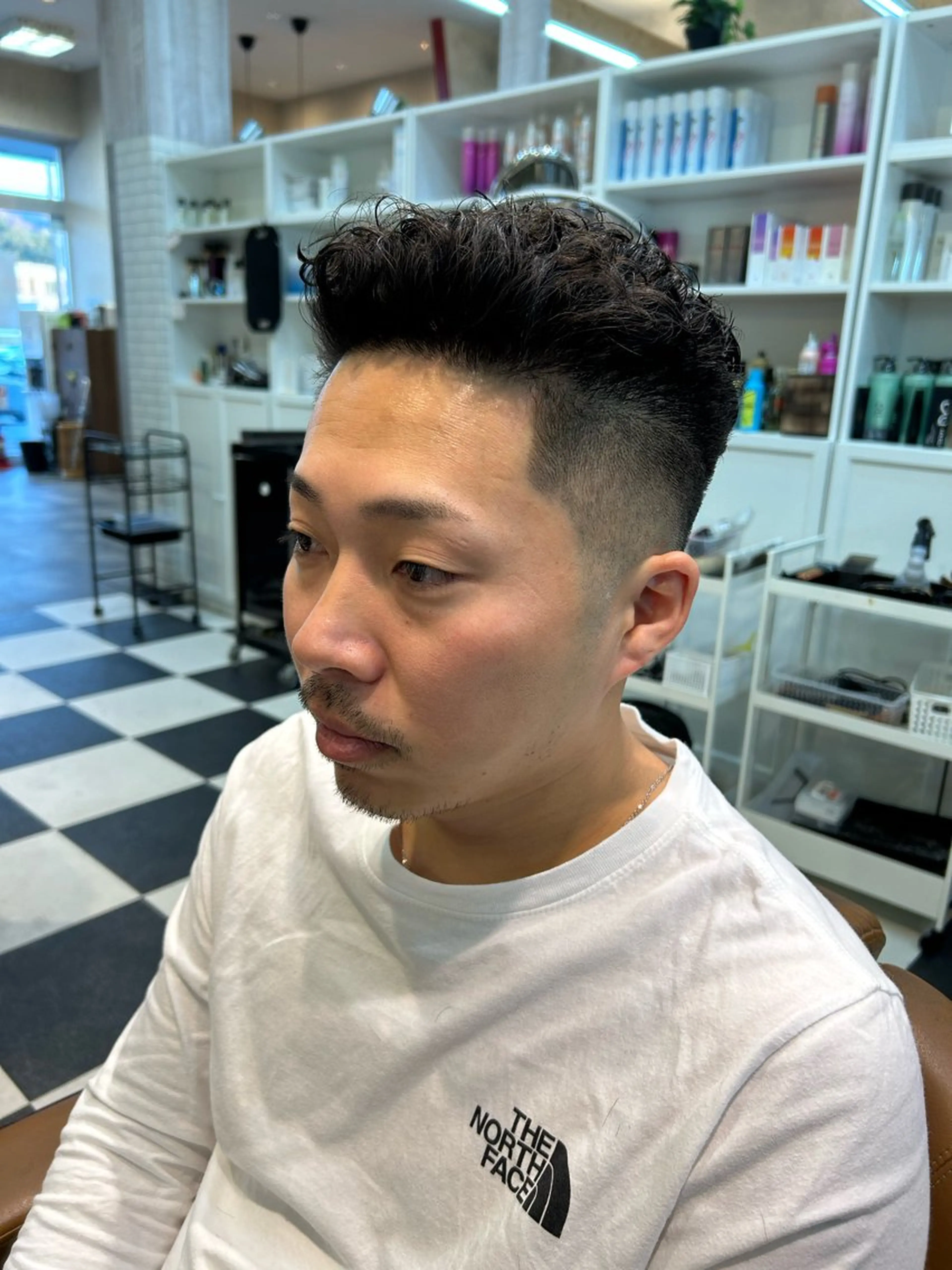 ショート パーマ メンズ 奈良/生駒/FEEL /ﾉｶﾞﾐﾄｼｷのヘアスタイル