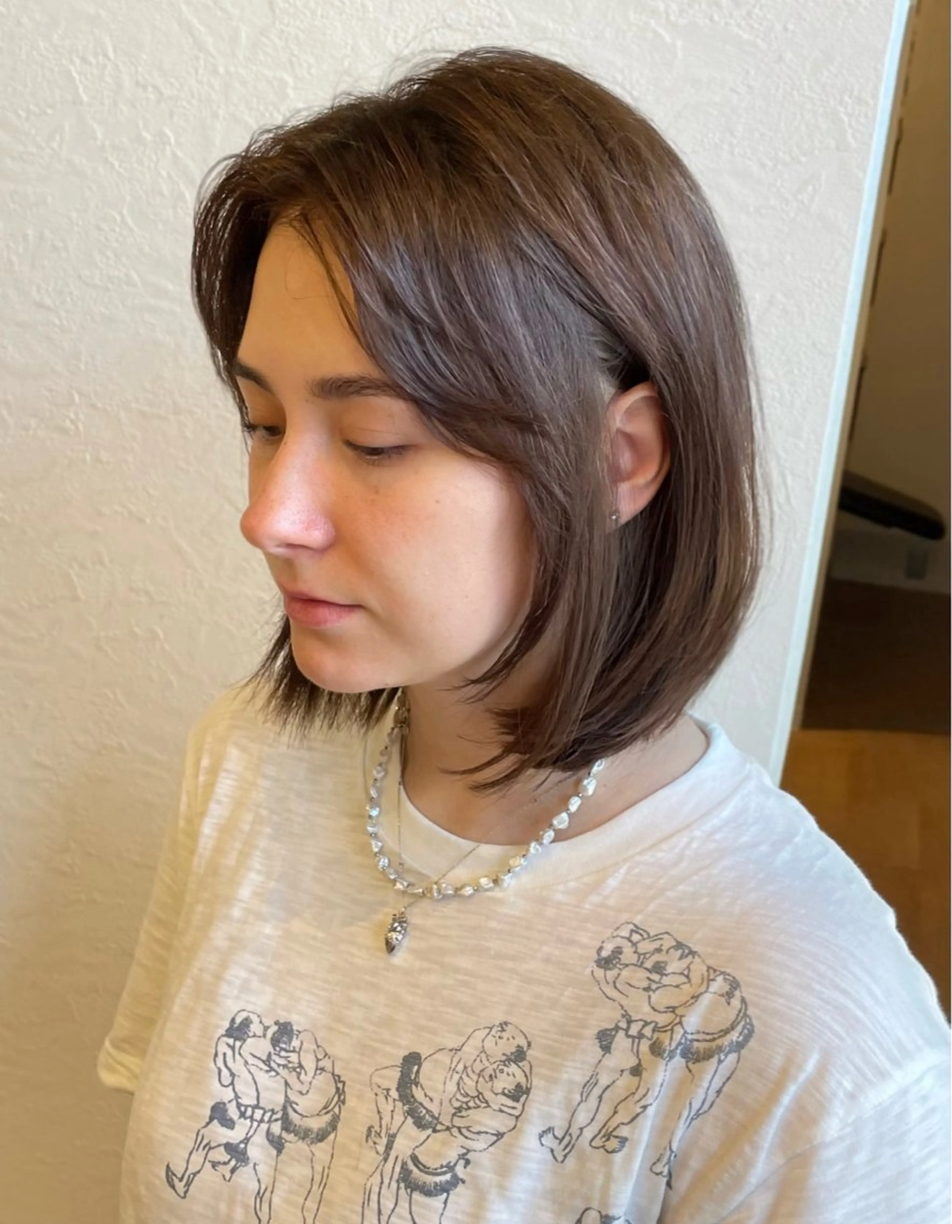 ショート カット トリートメント INCE HAIR京都四条大宮所属・似合わせカット/ 顔周りカット/まりなのヘアスタイル