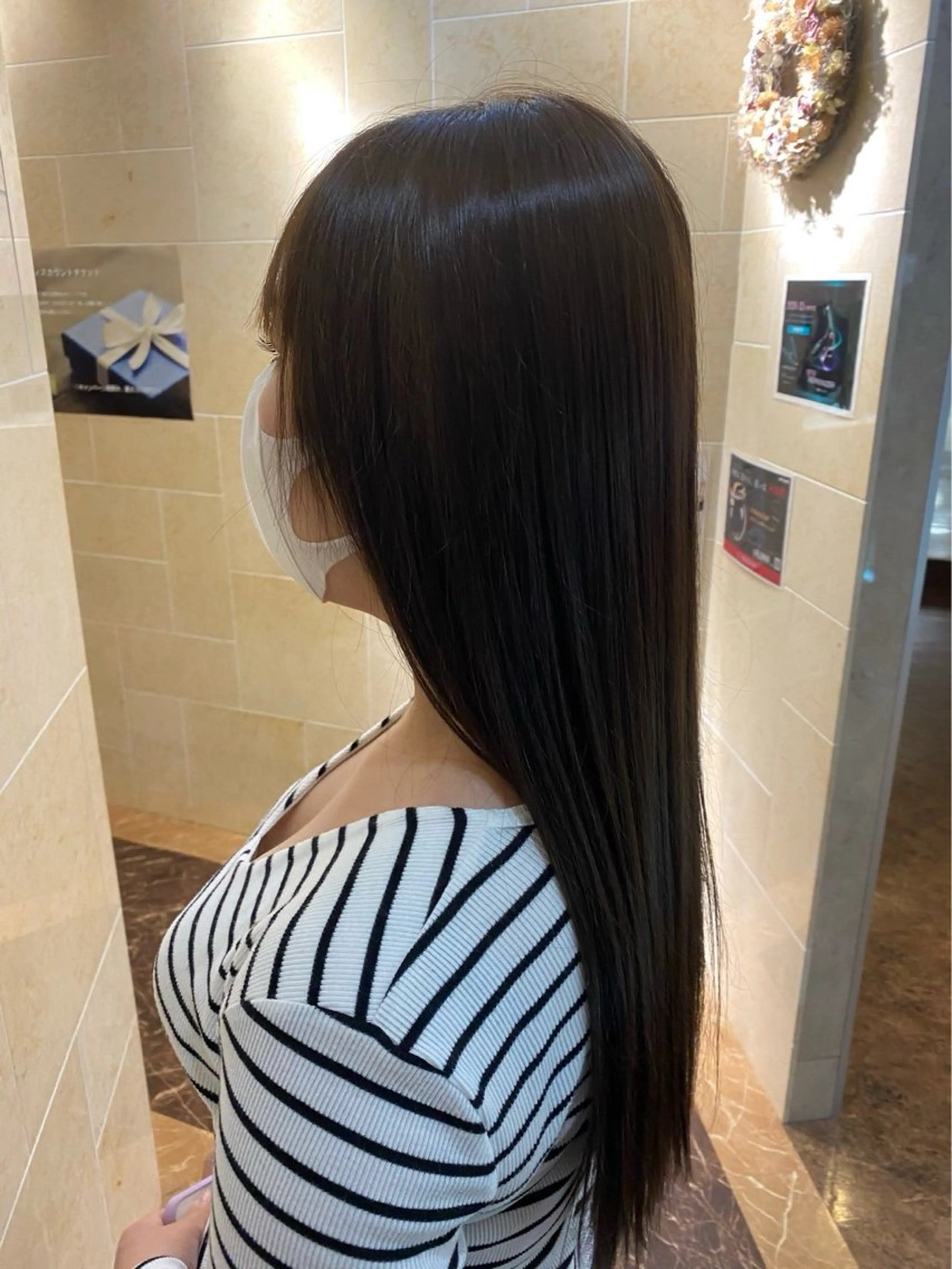 カラー 会社で浮かない ビジネスヘア/心斎橋のヘアスタイル