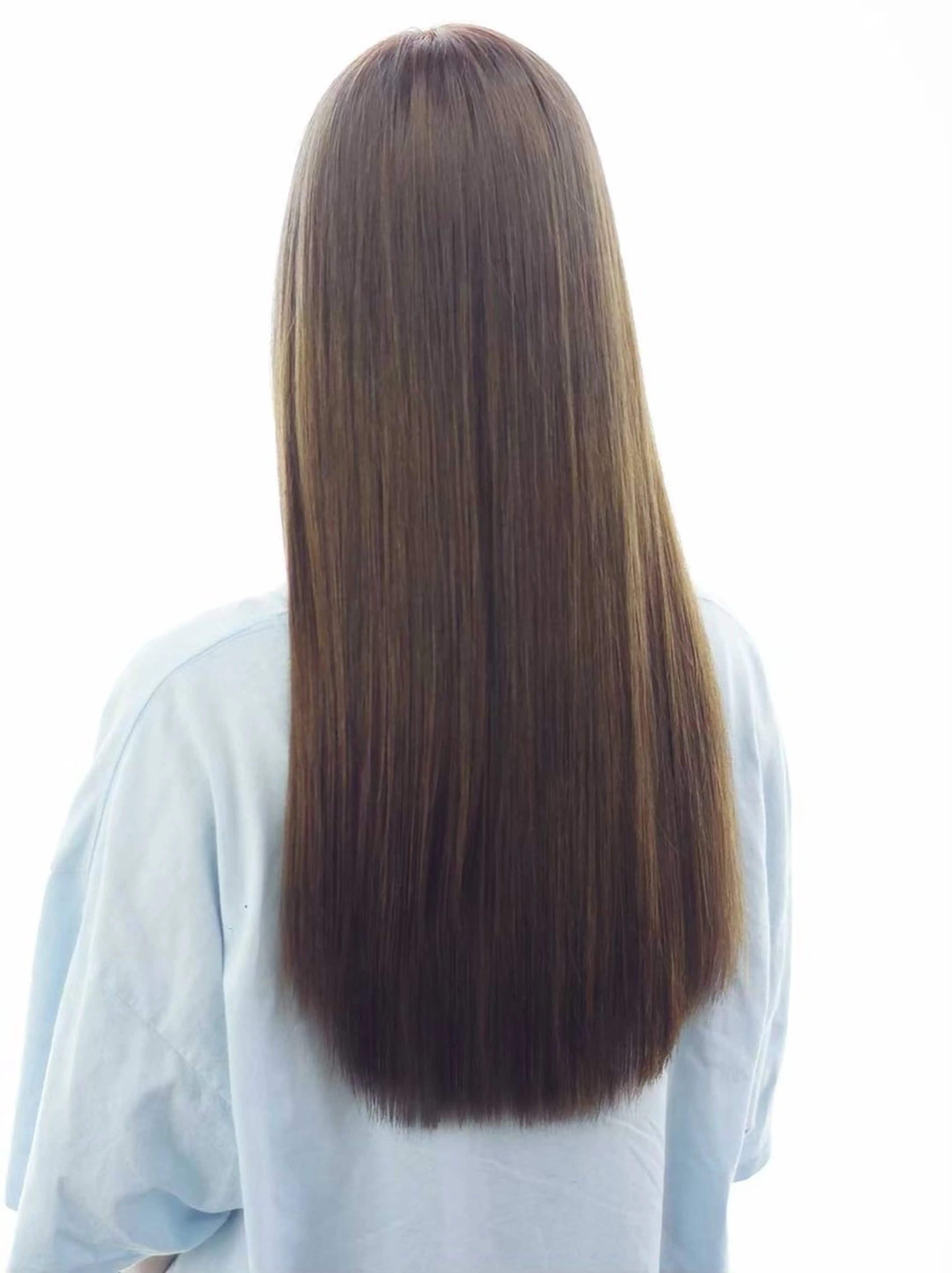 【☀️朝何もしなくていい髪へ☀️】ストレートパーマ💖＋美フォルムカット💇‍♀️の写真