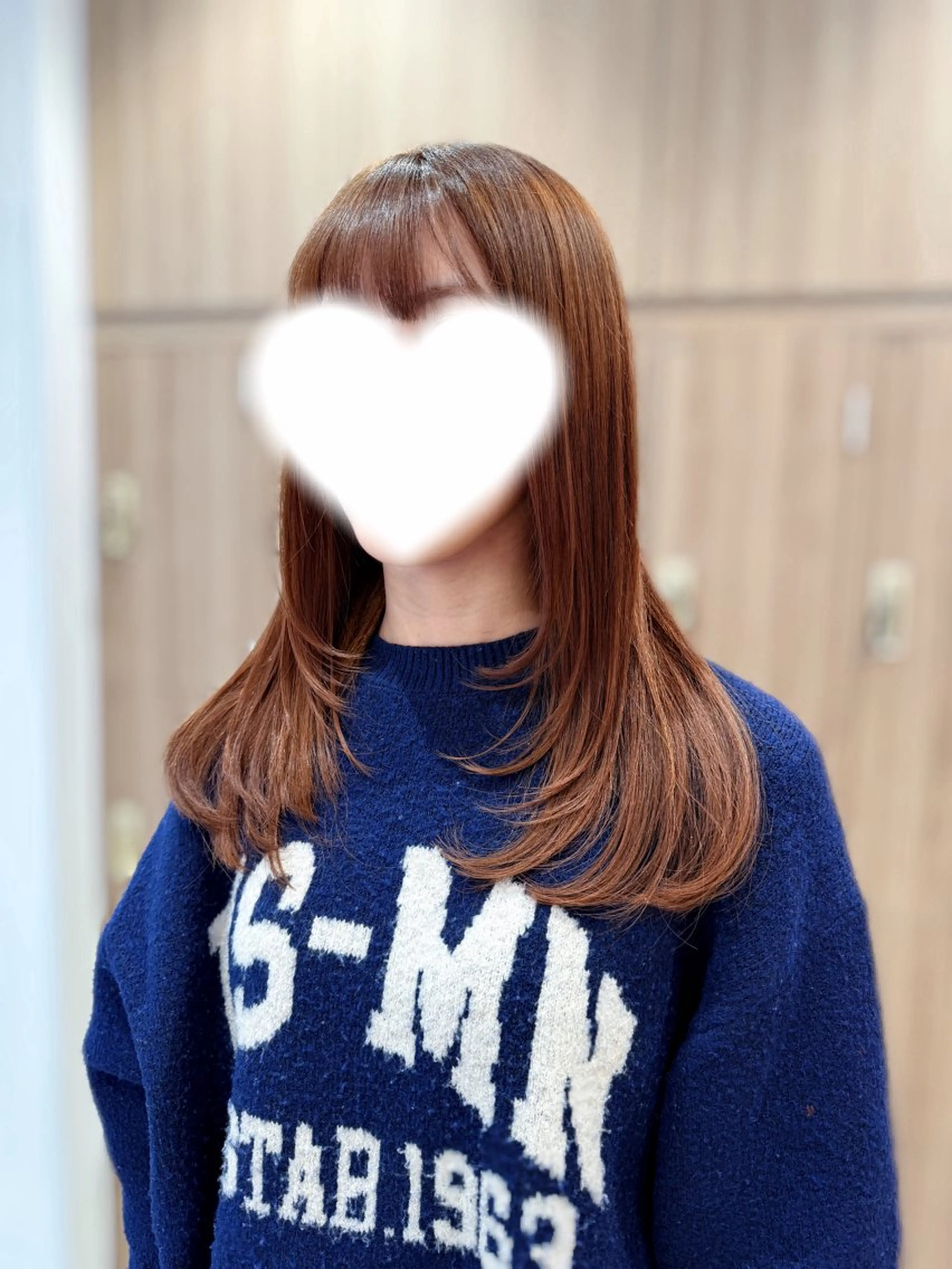 セミロング レイヤーカット 縮毛矯正 縮毛矯正・ パーマ特化/aoiのヘアスタイル