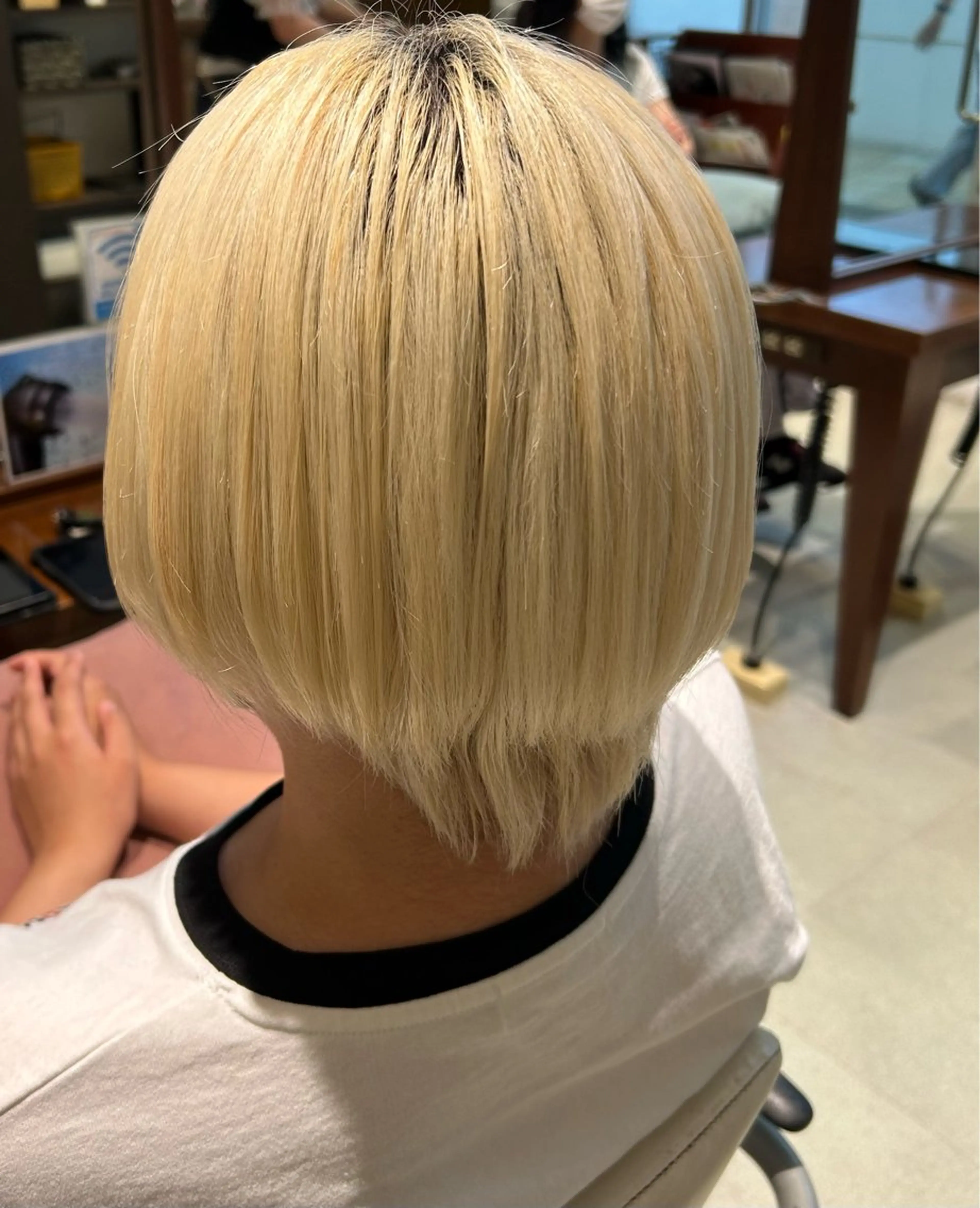 ショート 林 玲美のヘアスタイル