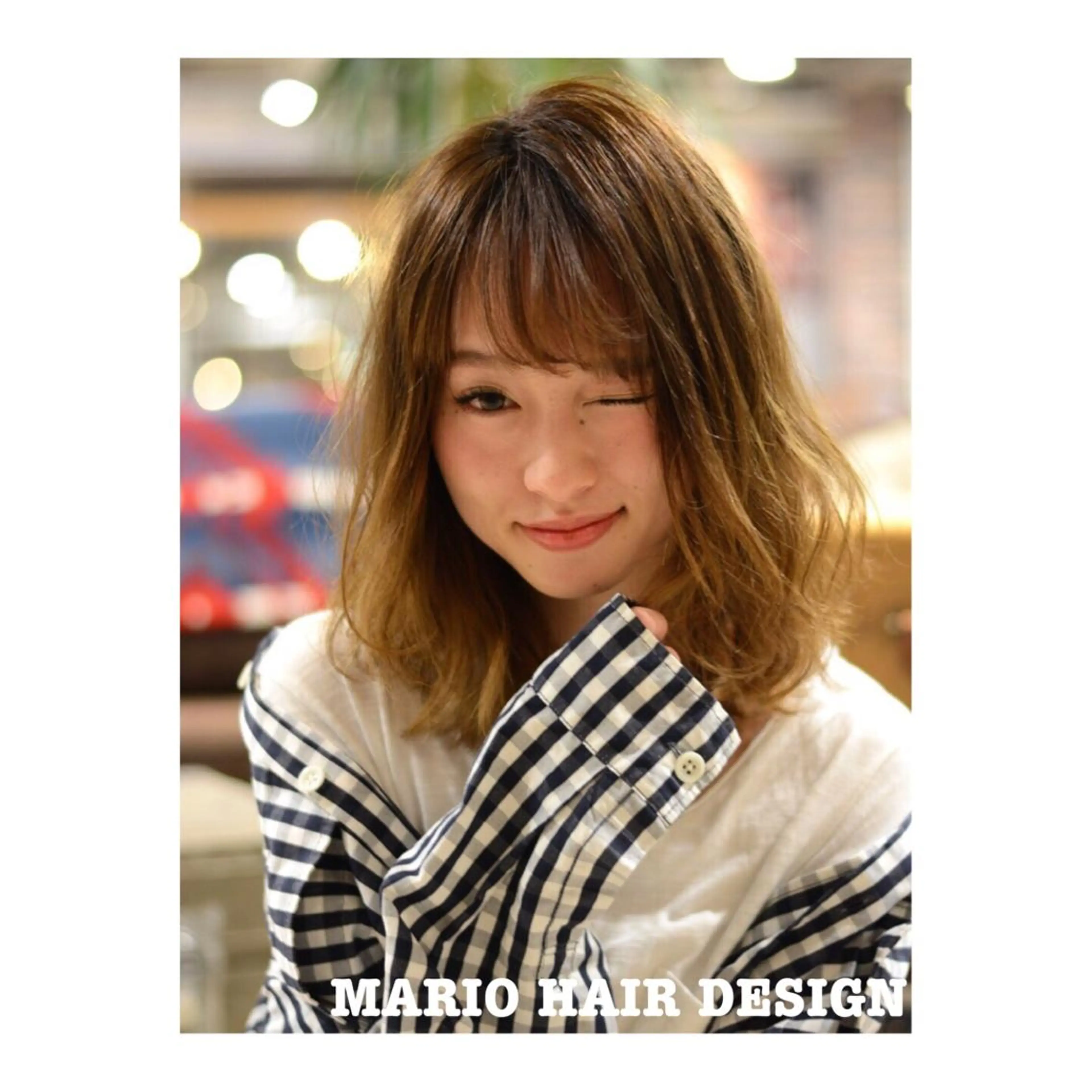 ミディアム カラー 竹嶌 健吾のヘアスタイル