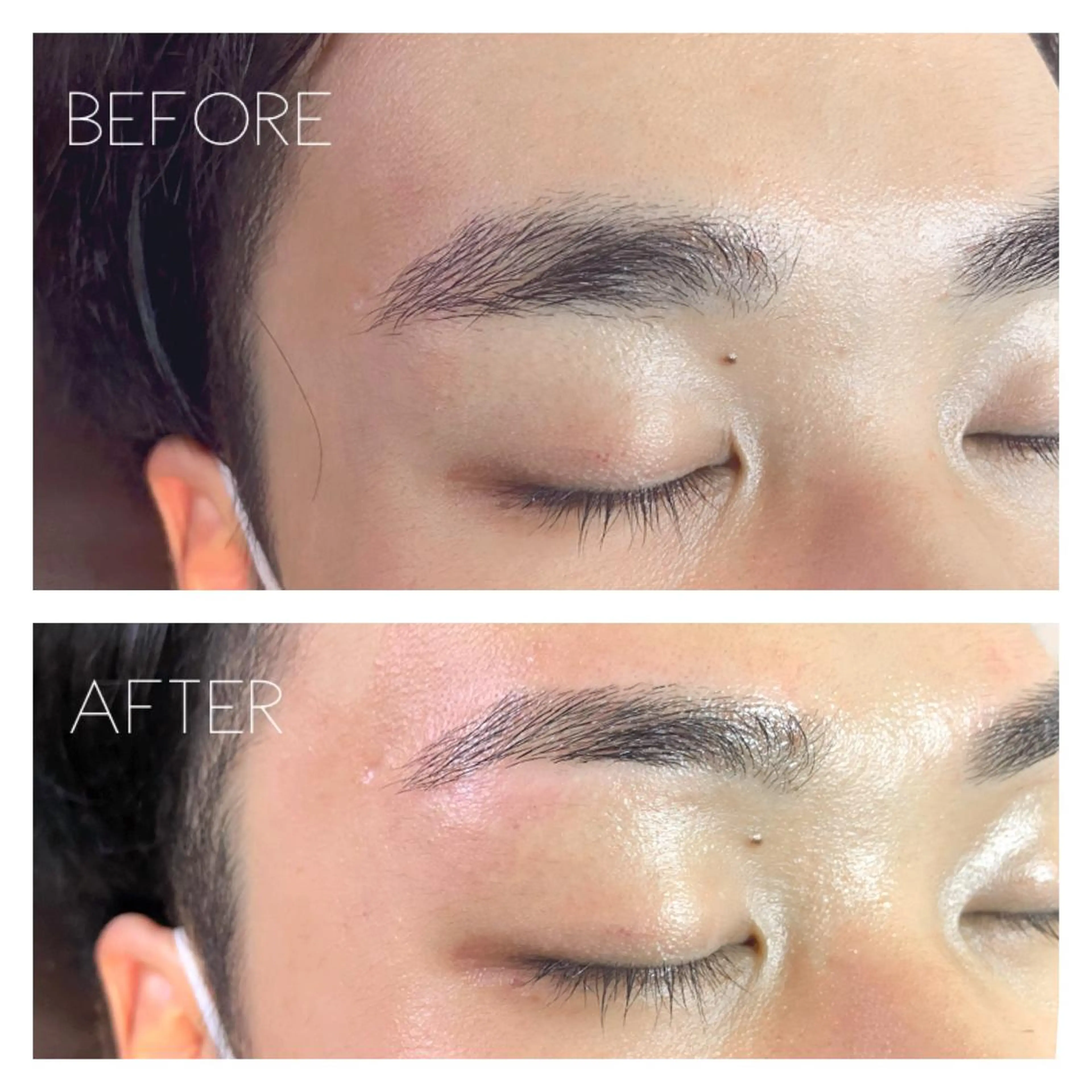 メンズ マツエク・マツパ カットスタジオピエロ所属・若江岩田マツエク SUNのマツエク・マツパデザイン