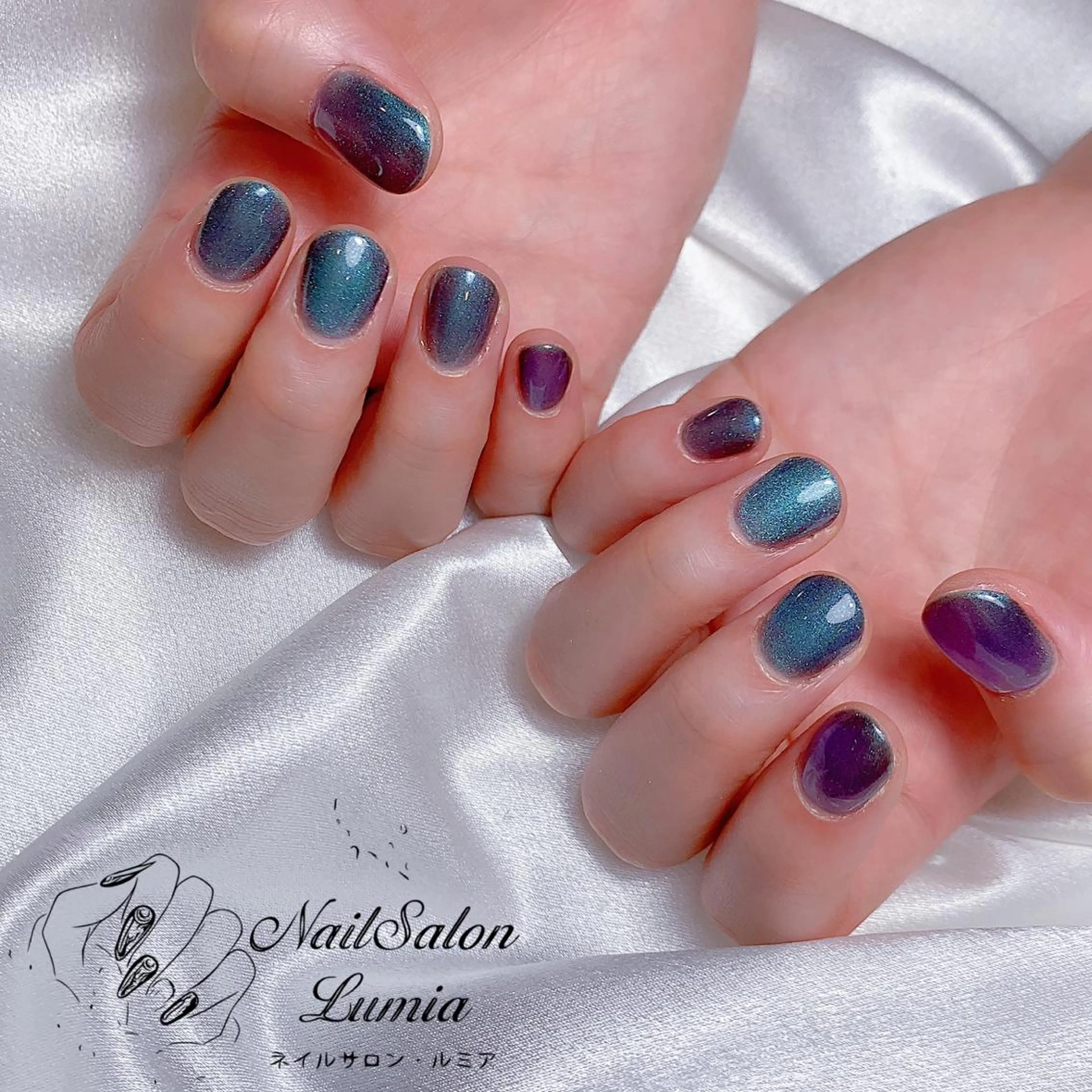 ネイル ハンドネイル ネイルサロン ルミア Lumia 店長のネイルデザイン