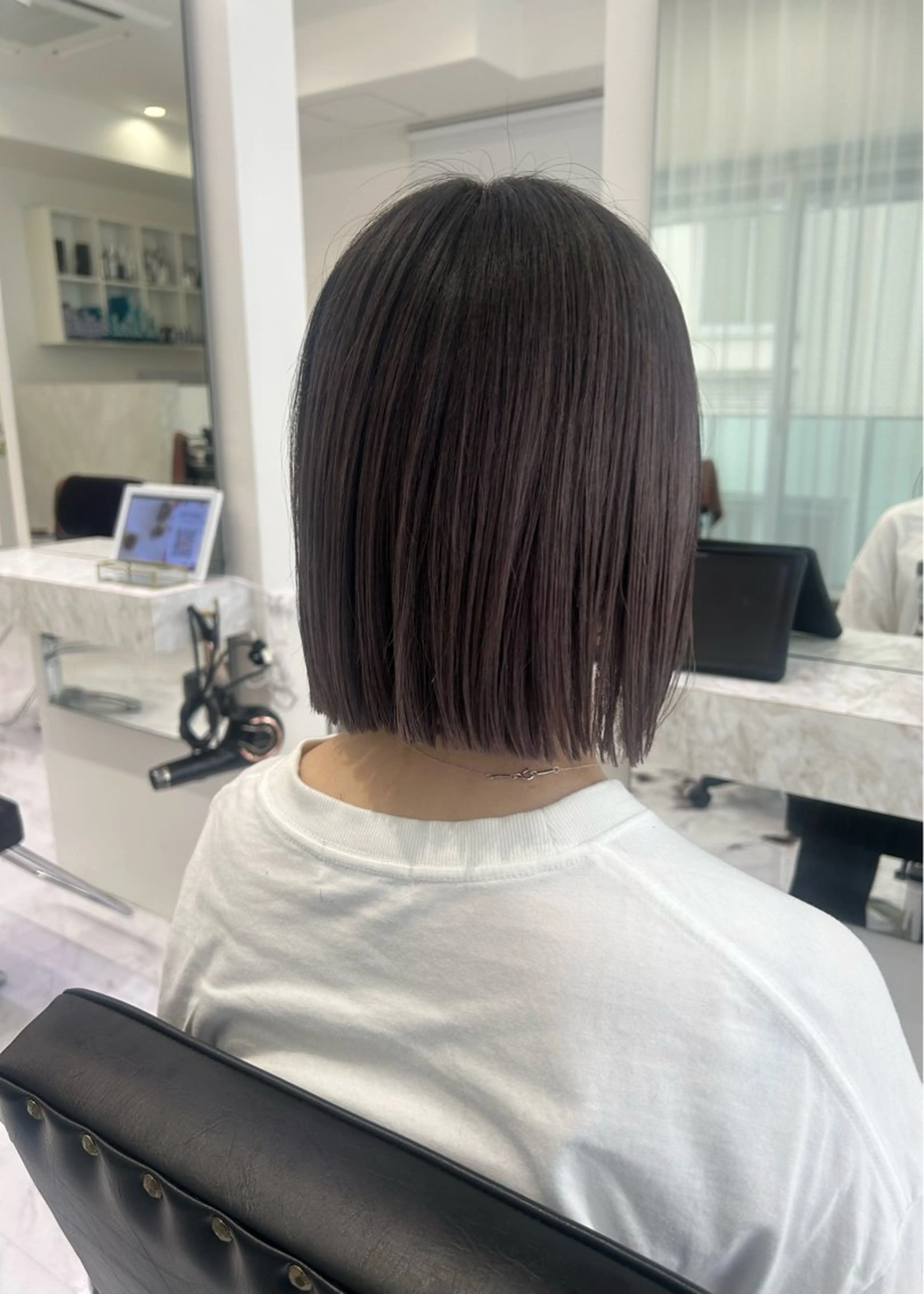 ショート ボブ 西川 ことねのヘアスタイル