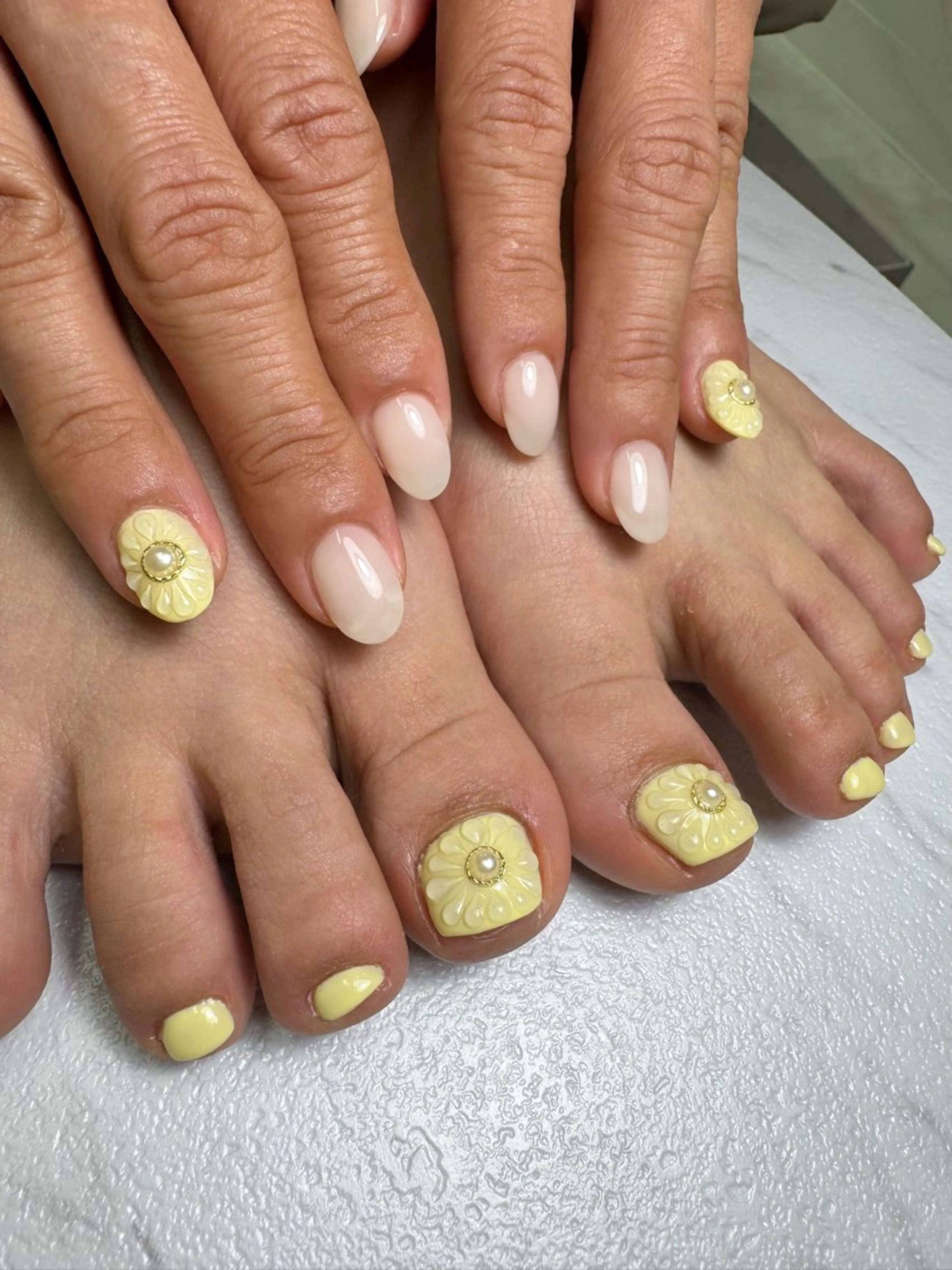 ネイル フットネイル ニュアンスネイル ハンドネイル Nail salon Genie所属・Nail salon Genieのネイルデザイン