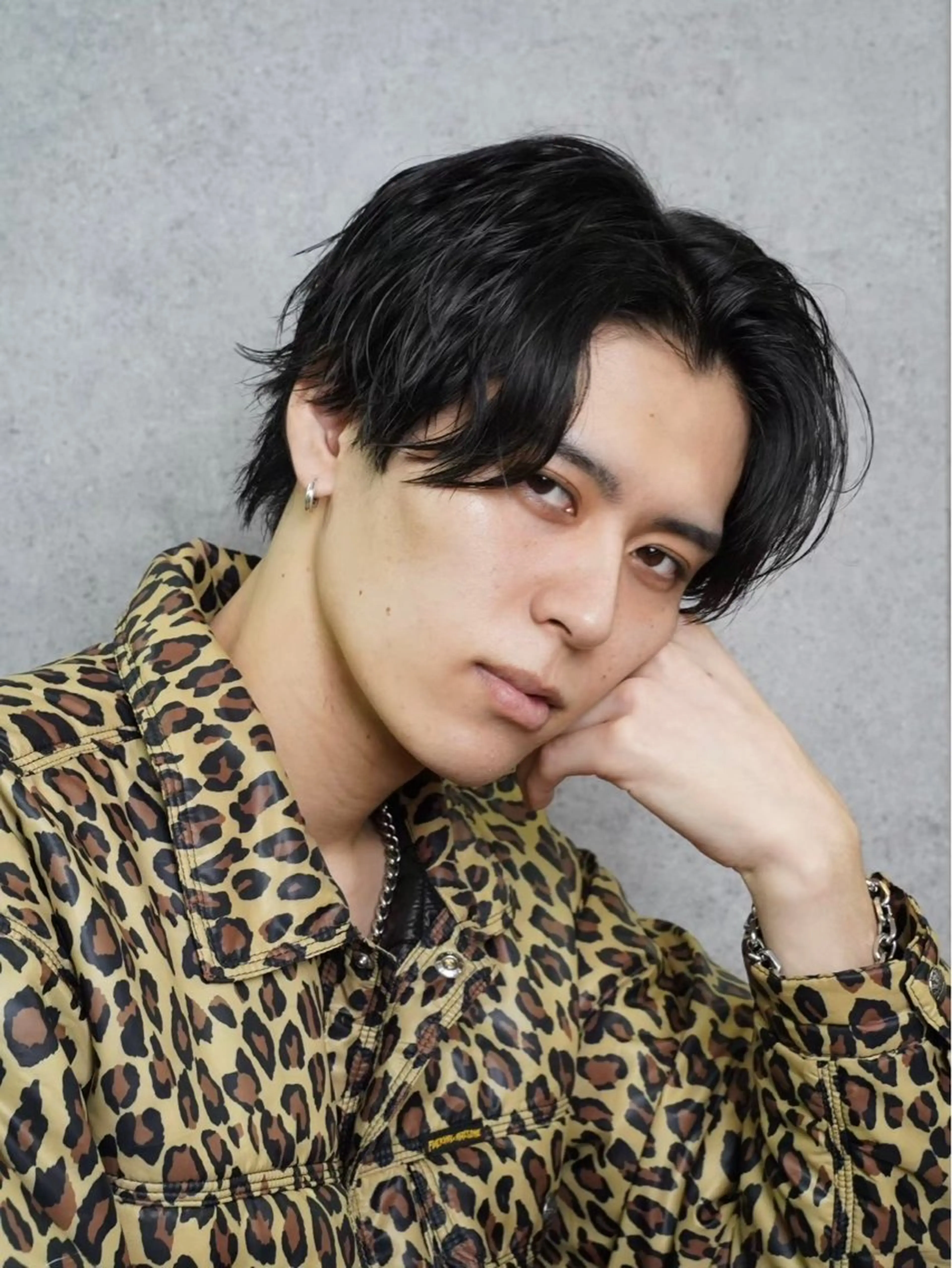 メンズカット＋透明感カラー＋パーマ＋ヘッドスパ＋質感アップトリートメント【極上メニュー】の写真