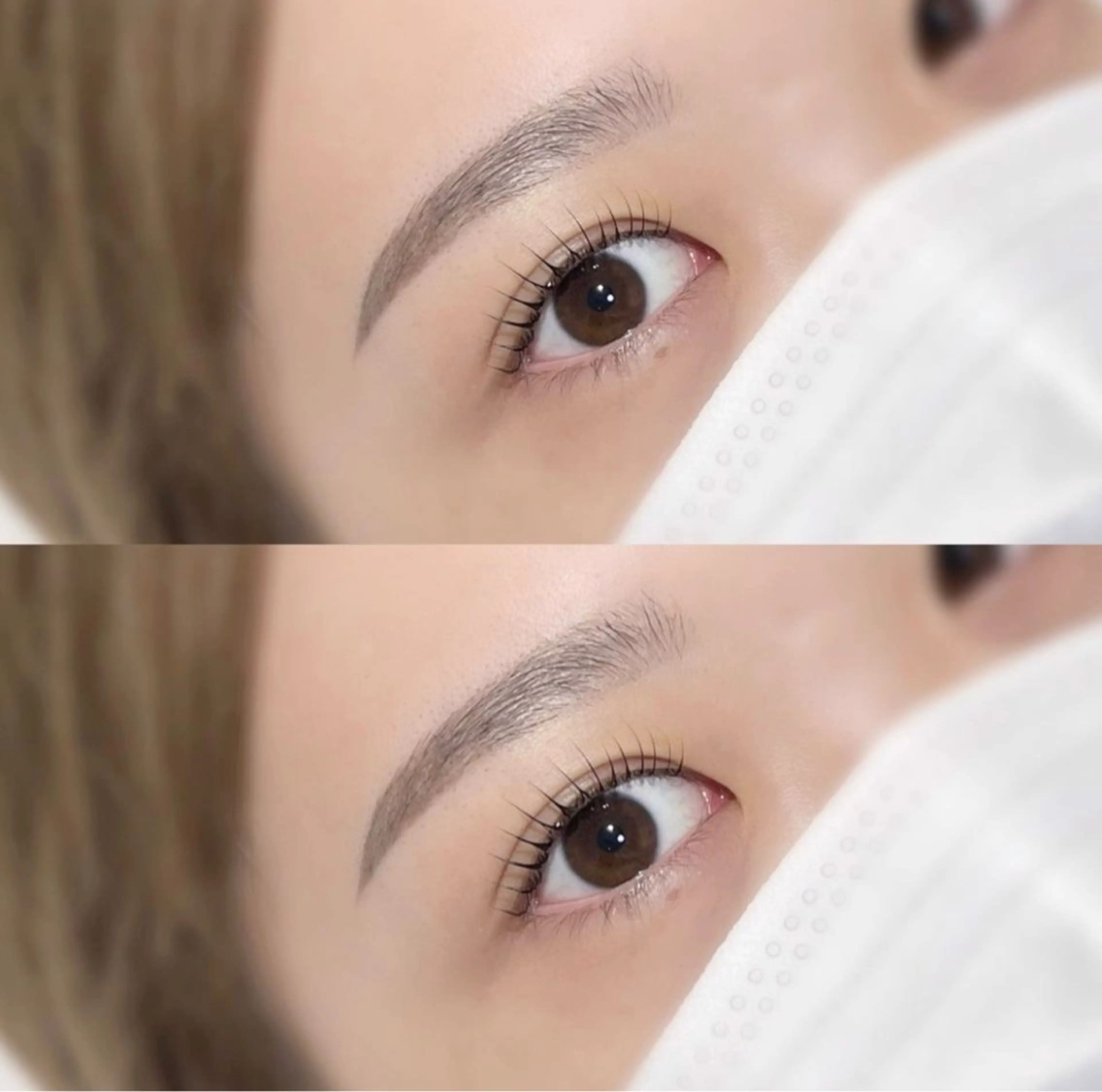 まつ毛パーマ+眉毛ワックス【2回目以降➕1000円】の写真