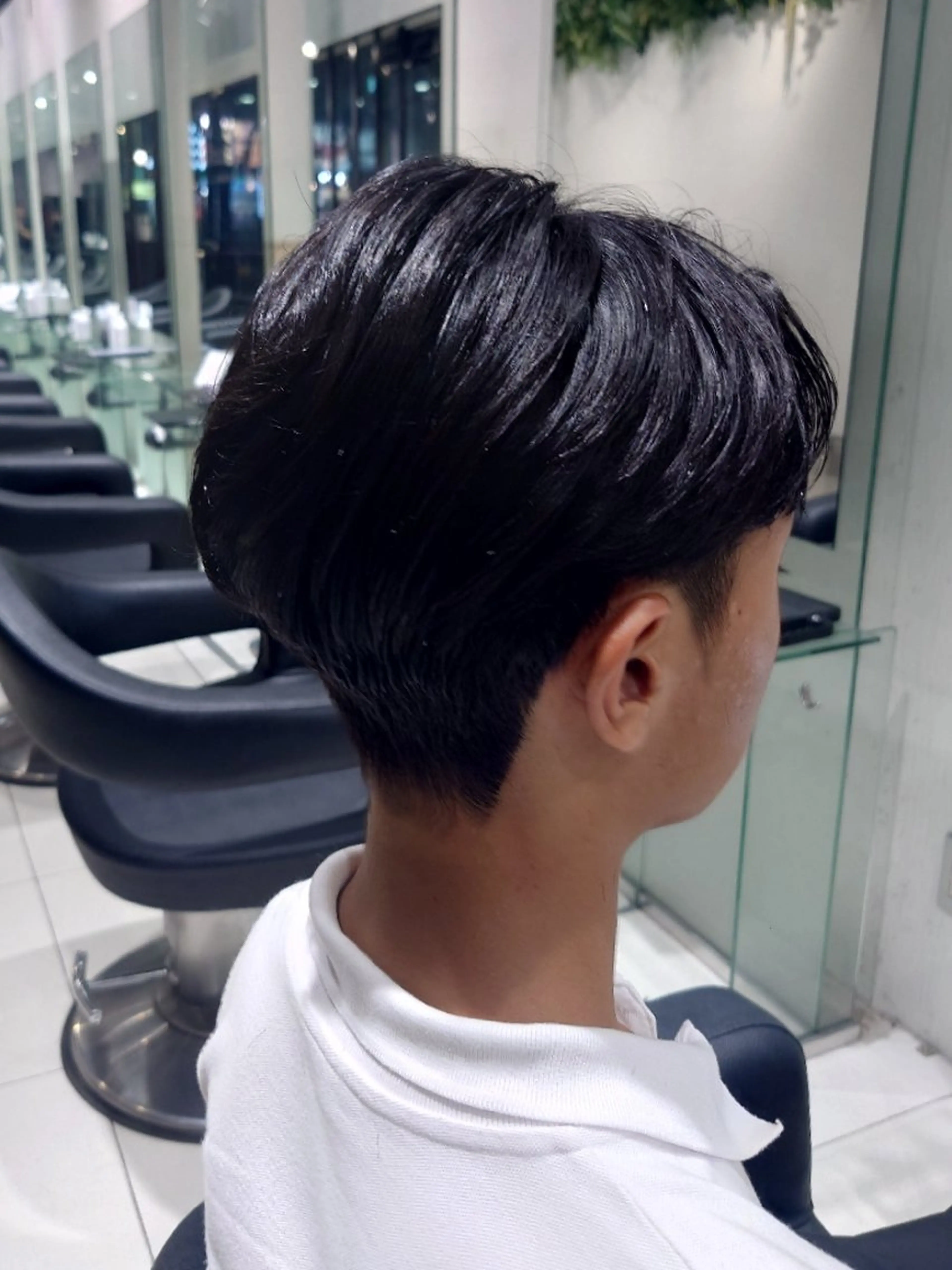 メンズ ショート センターパート 刈り上げ カットモデル大募集中 💖黒沢千佳のヘアスタイル