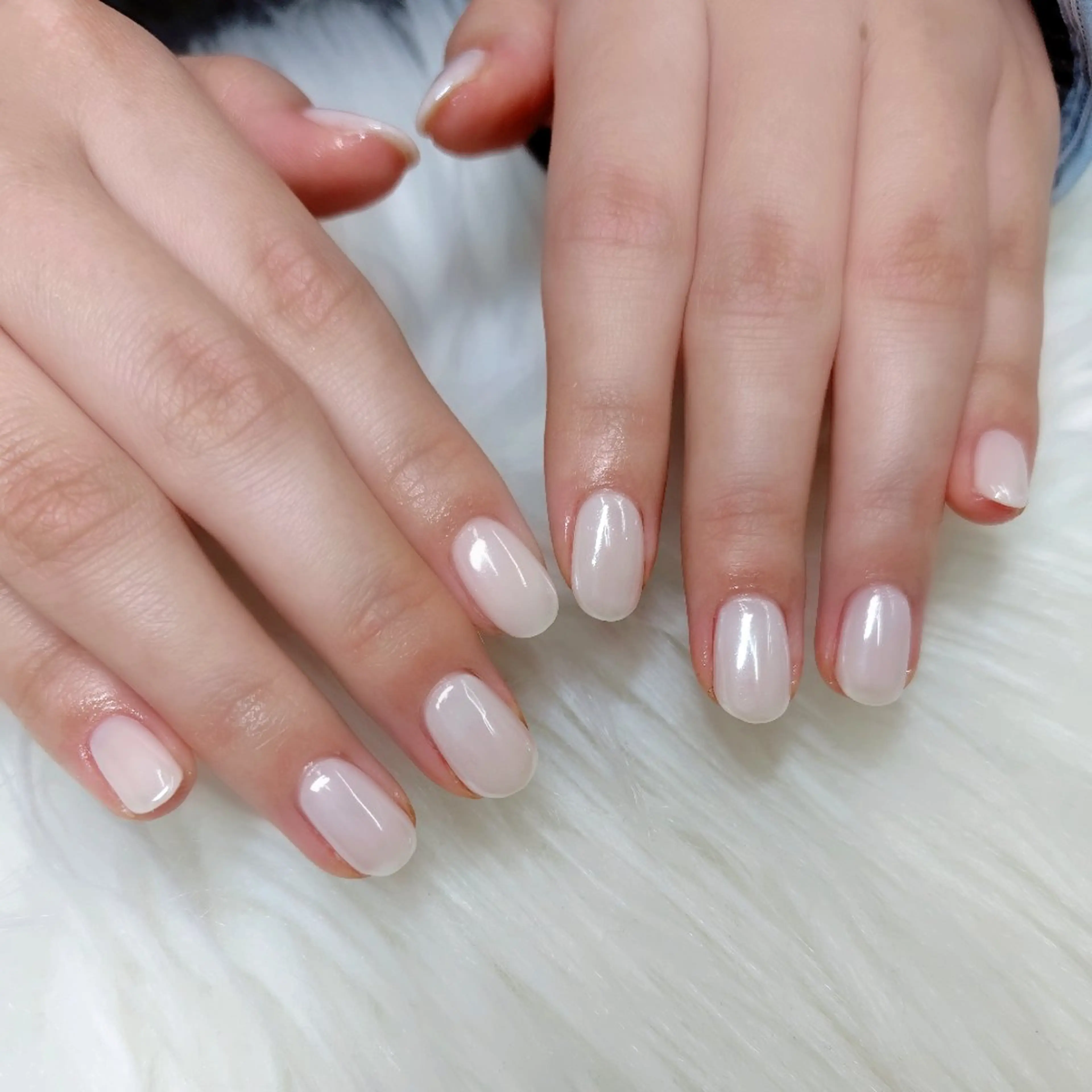 Hand🌈ミラーorオーロラネイル〘オフあり〙初回ソフトジェルオフ無料の写真