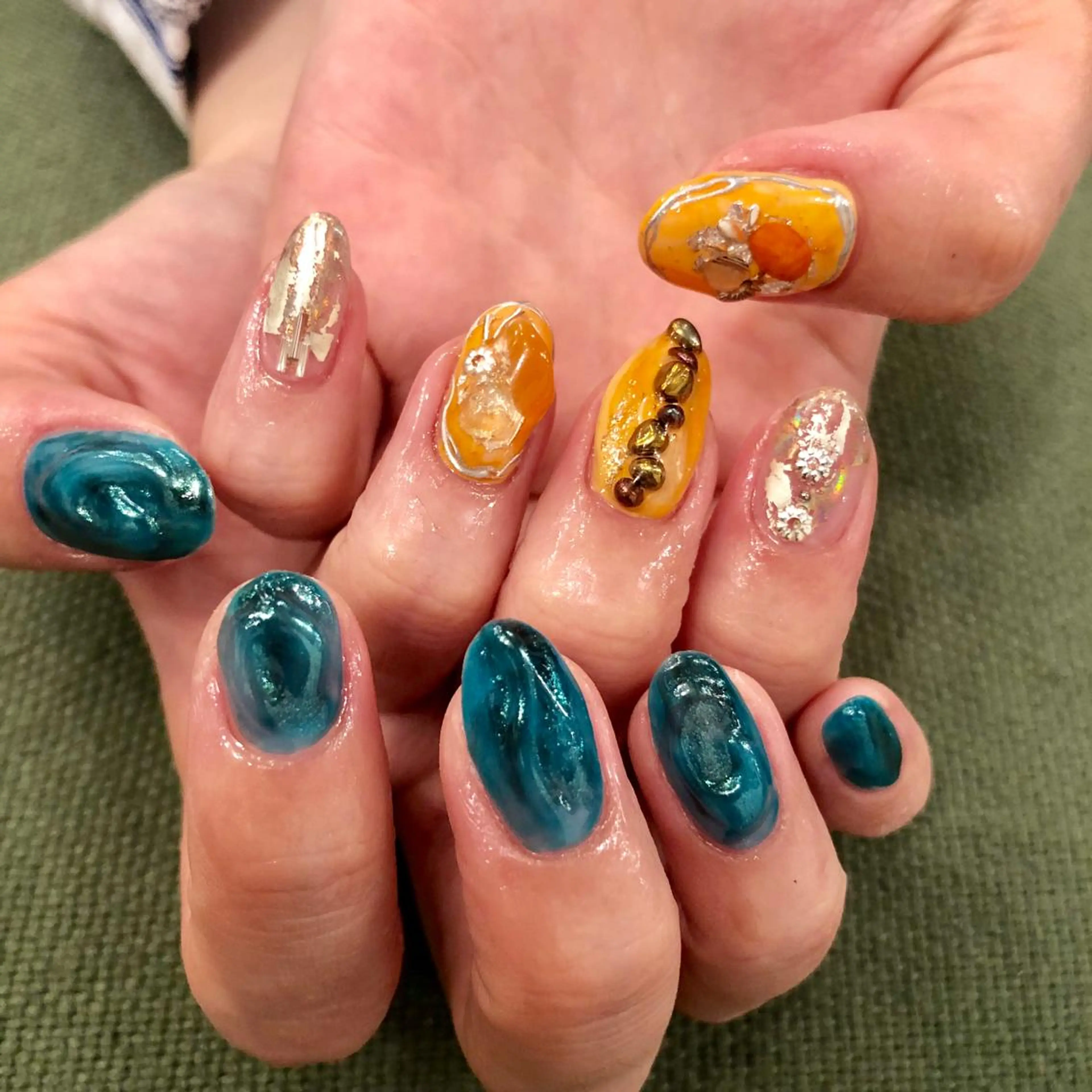 ネイル ニュアンスネイル 🎀AYAKO 🎀中韓ネイルのネイルデザイン