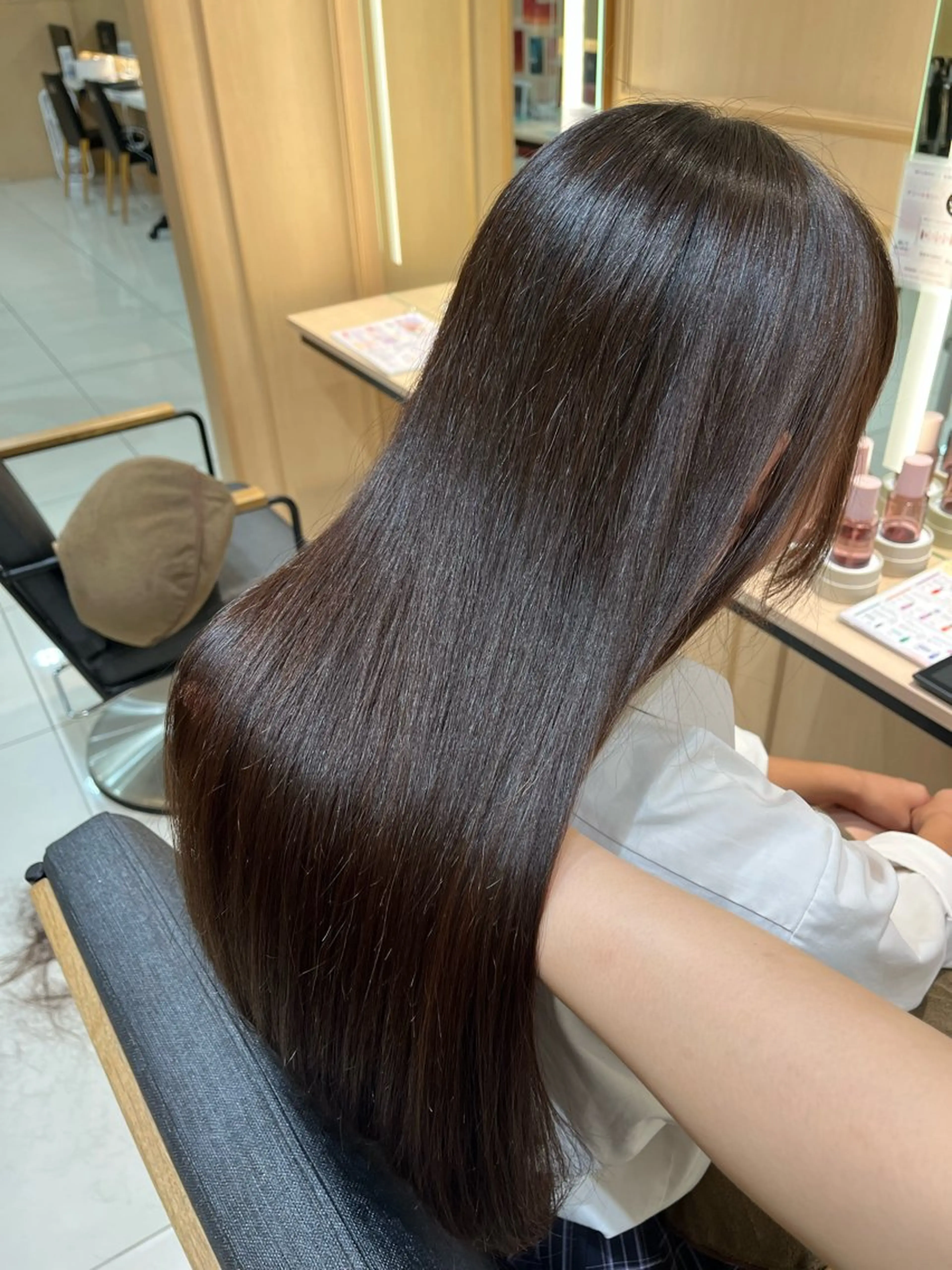 ロング 暖色カラー//了戒 美希//伊勢原のヘアスタイル