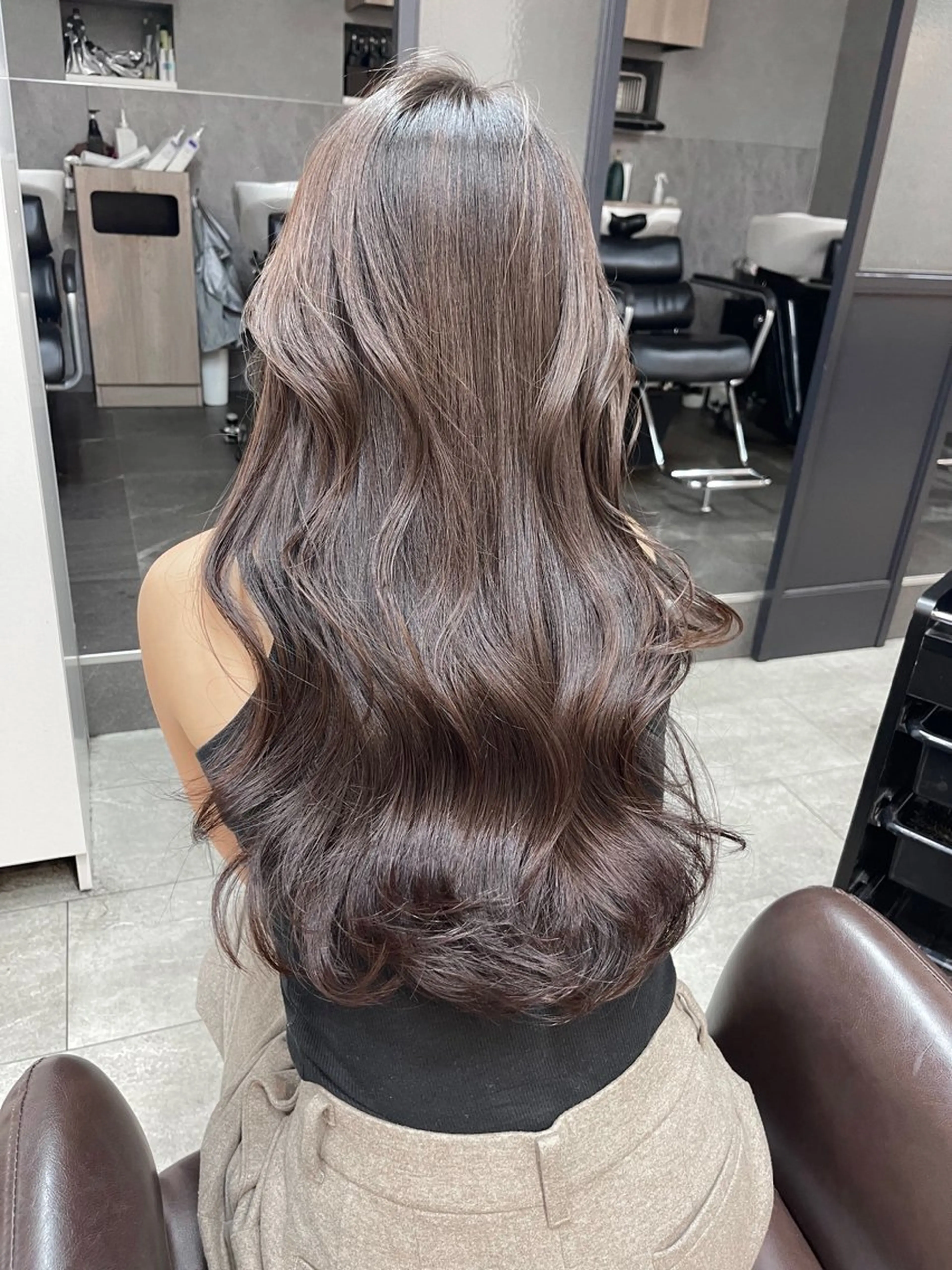 ロング neaf六本木所属・韓国風レイヤー ショート/犬塚 優介のヘアスタイル