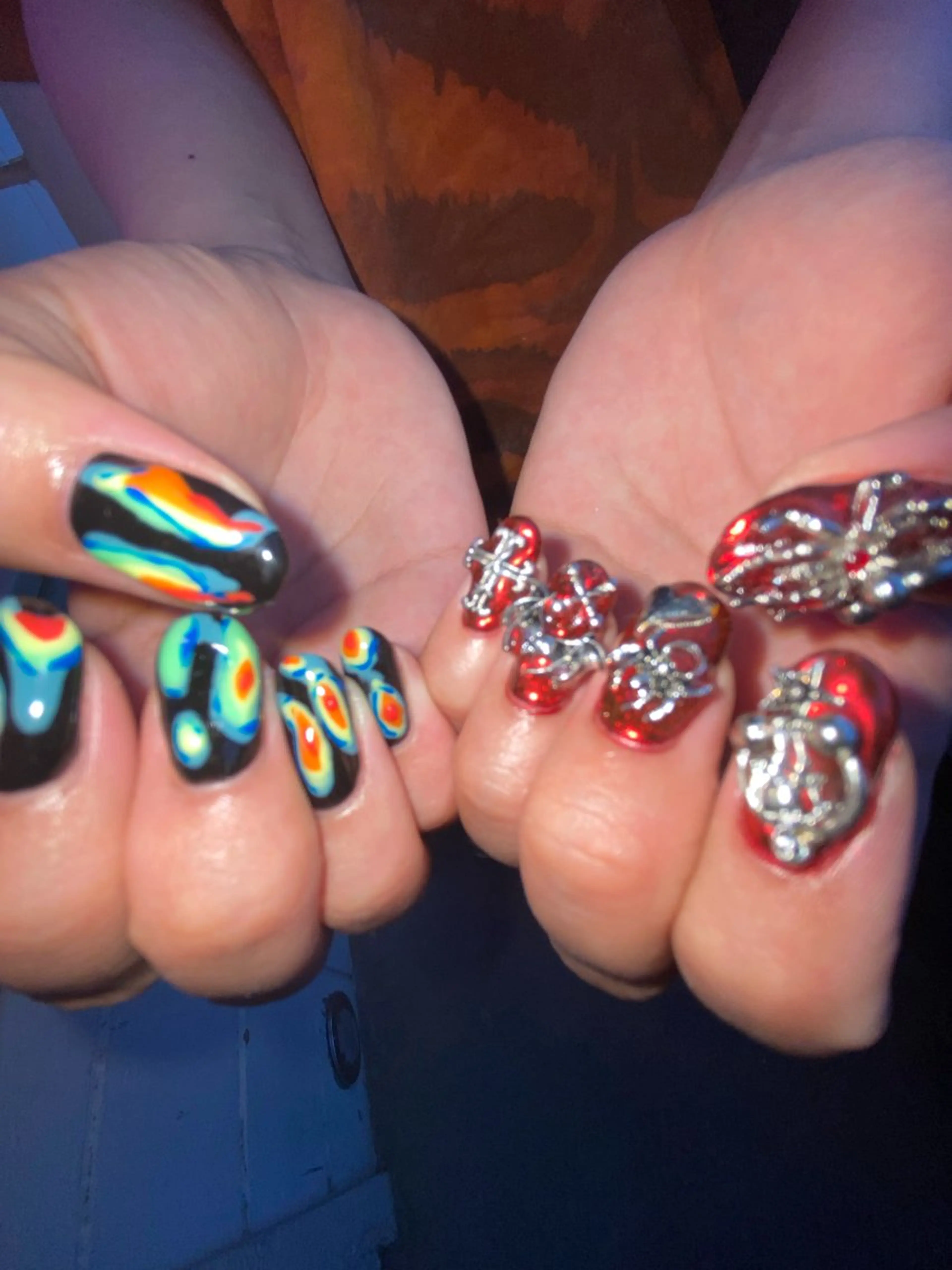 ネイル .unff所属・hana (..)個 性派/メンズネイル◎のネイルデザイン