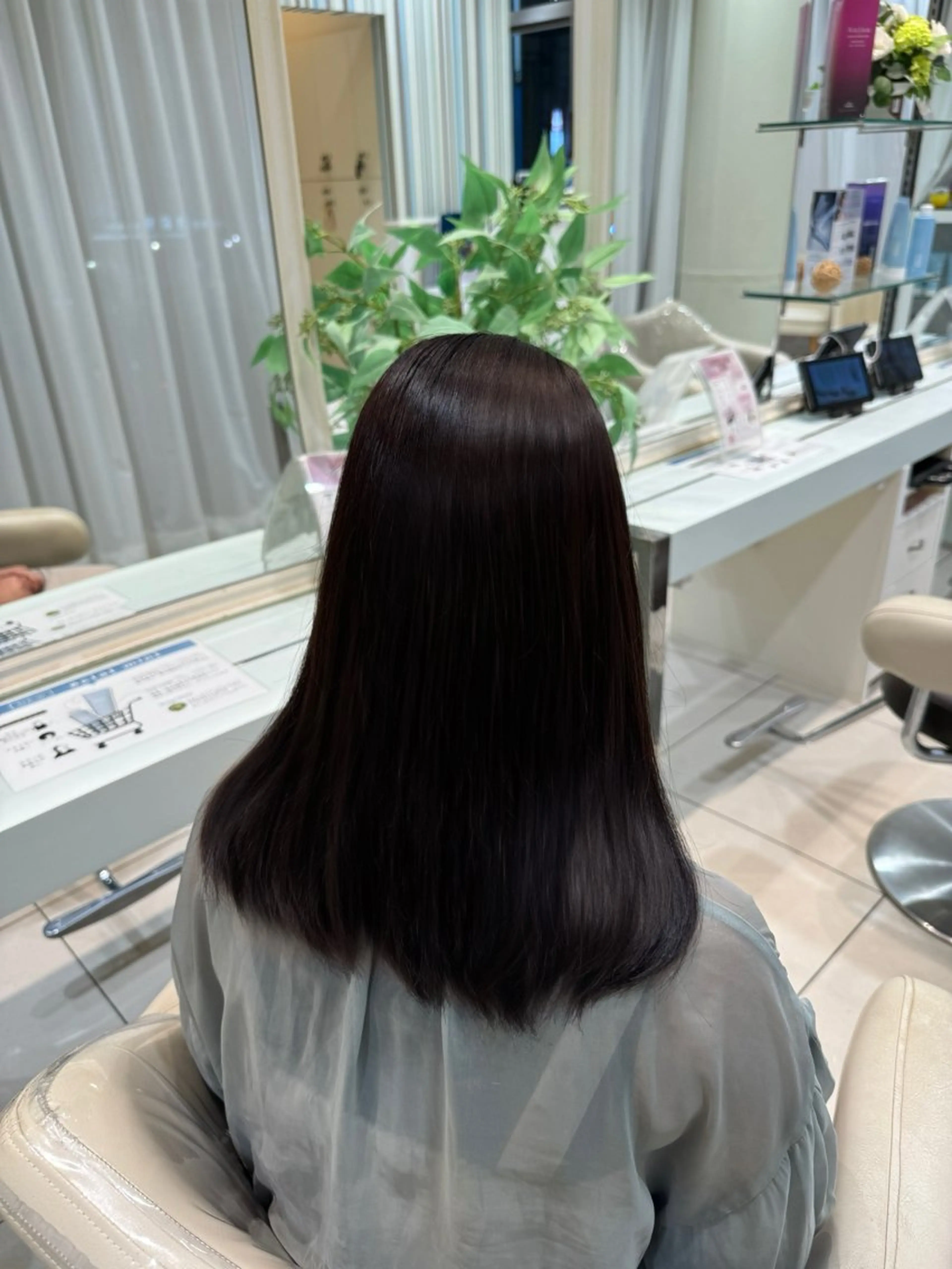 ミディアム 曲がる縮毛/カルマパ ーマ/池袋/横村大全のヘアスタイル