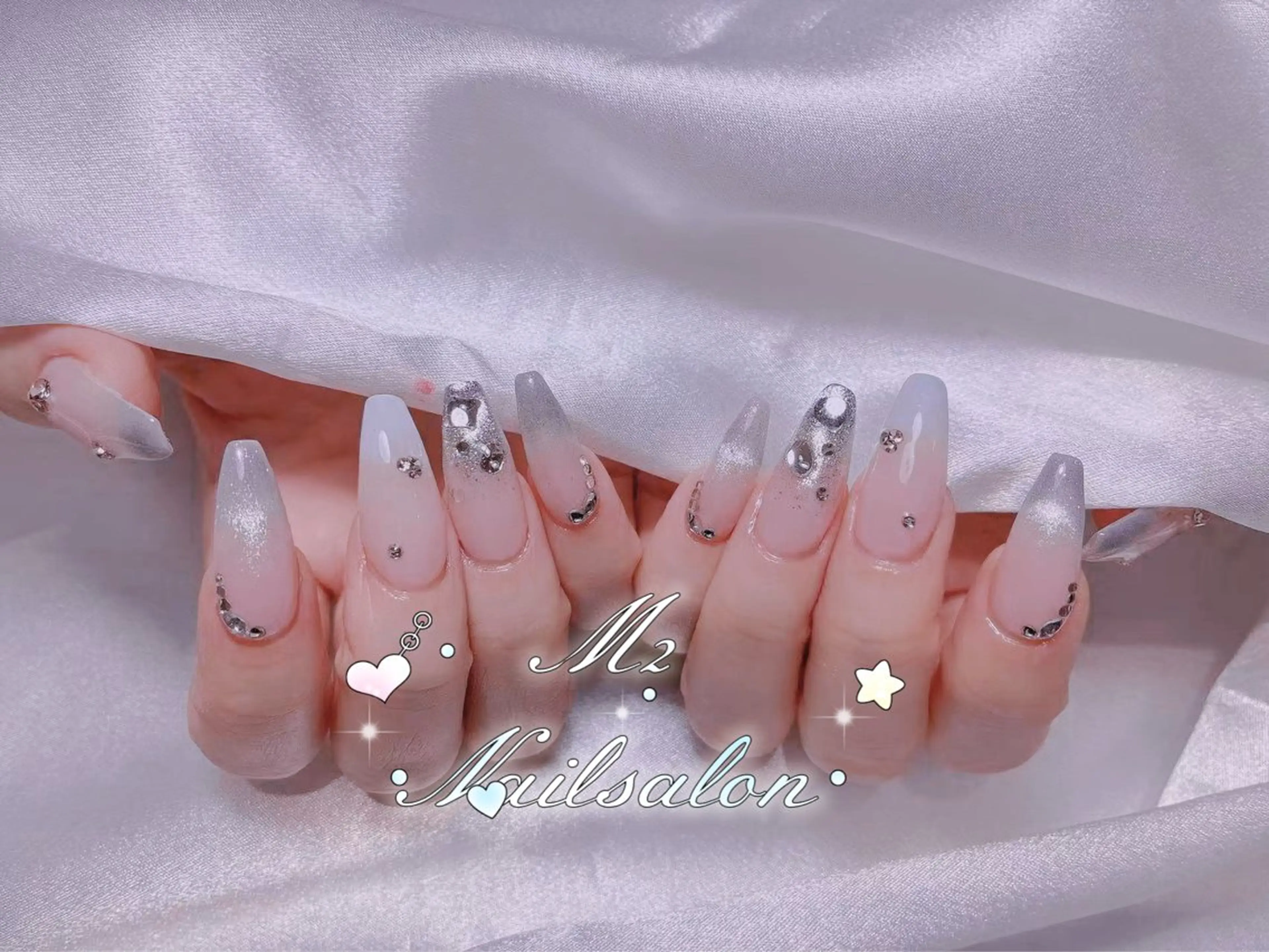 ネイル 長さだし専門店 M2　rikaのネイルデザイン