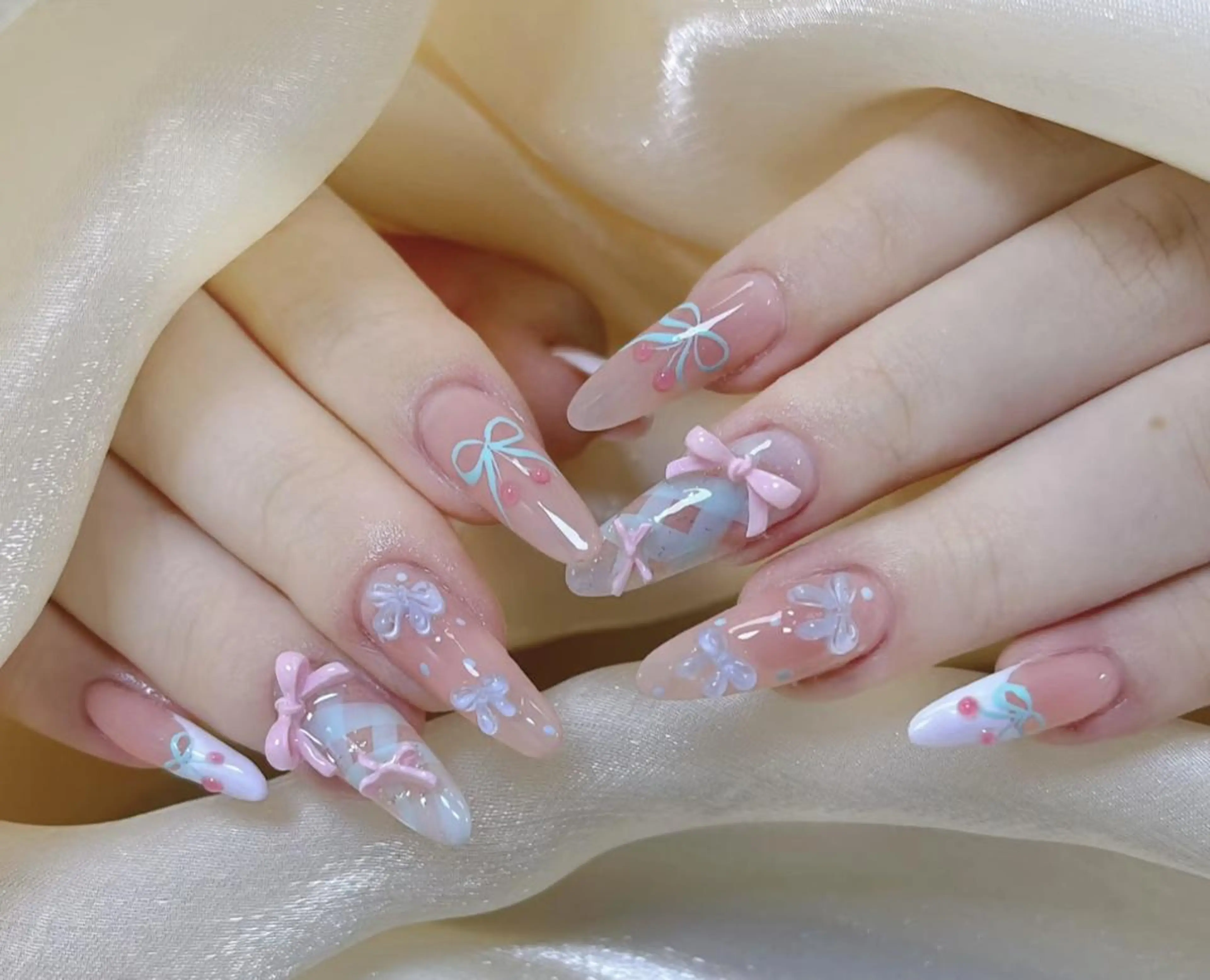 ネイル ハンドネイル ハンドケア 🍑 momo_nailのネイルデザイン