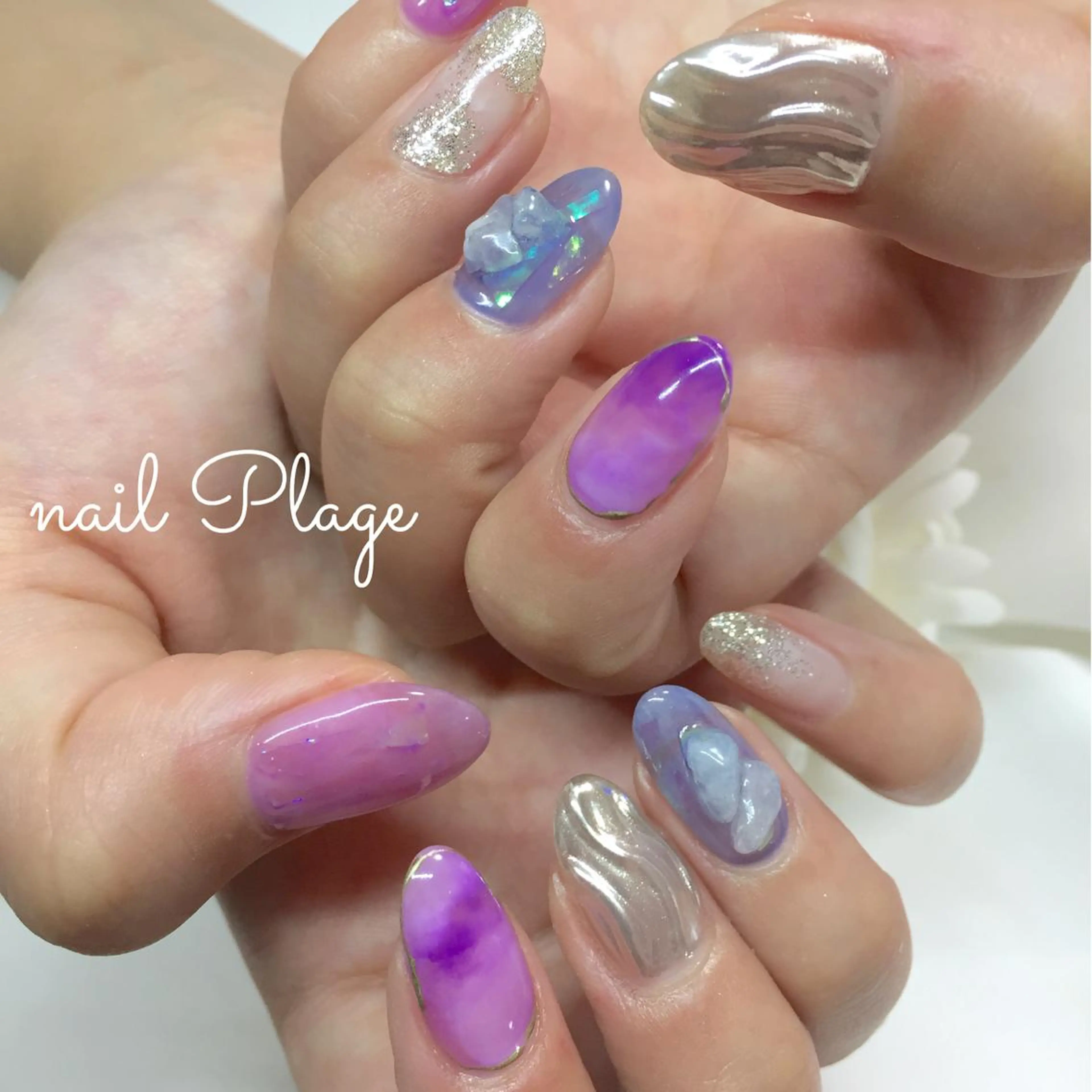 ネイル ハンドネイル nail Plage Imai kanaのネイルデザイン