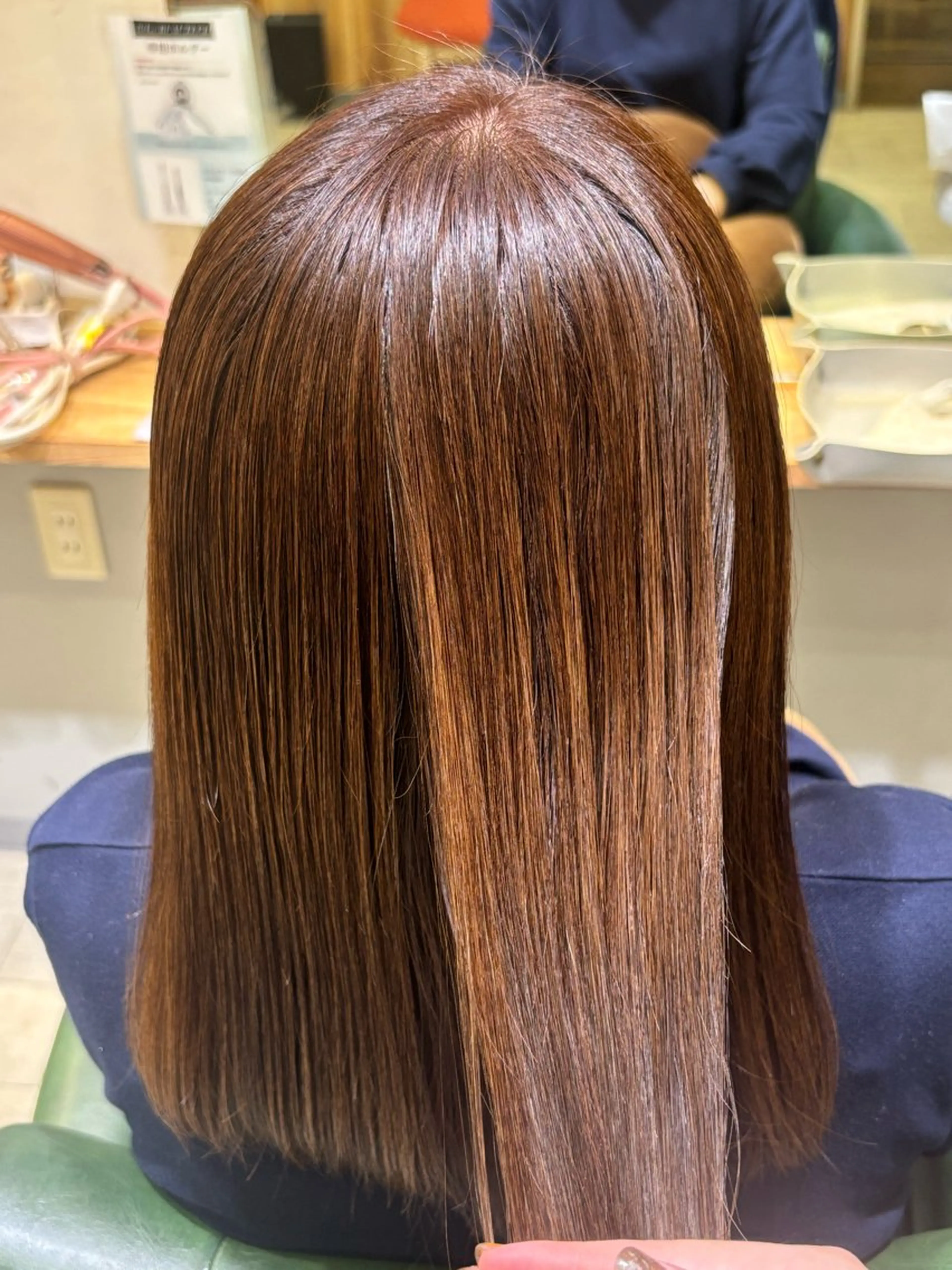 セミロング laffin❁ななみ /パーマスタイルのヘアスタイル