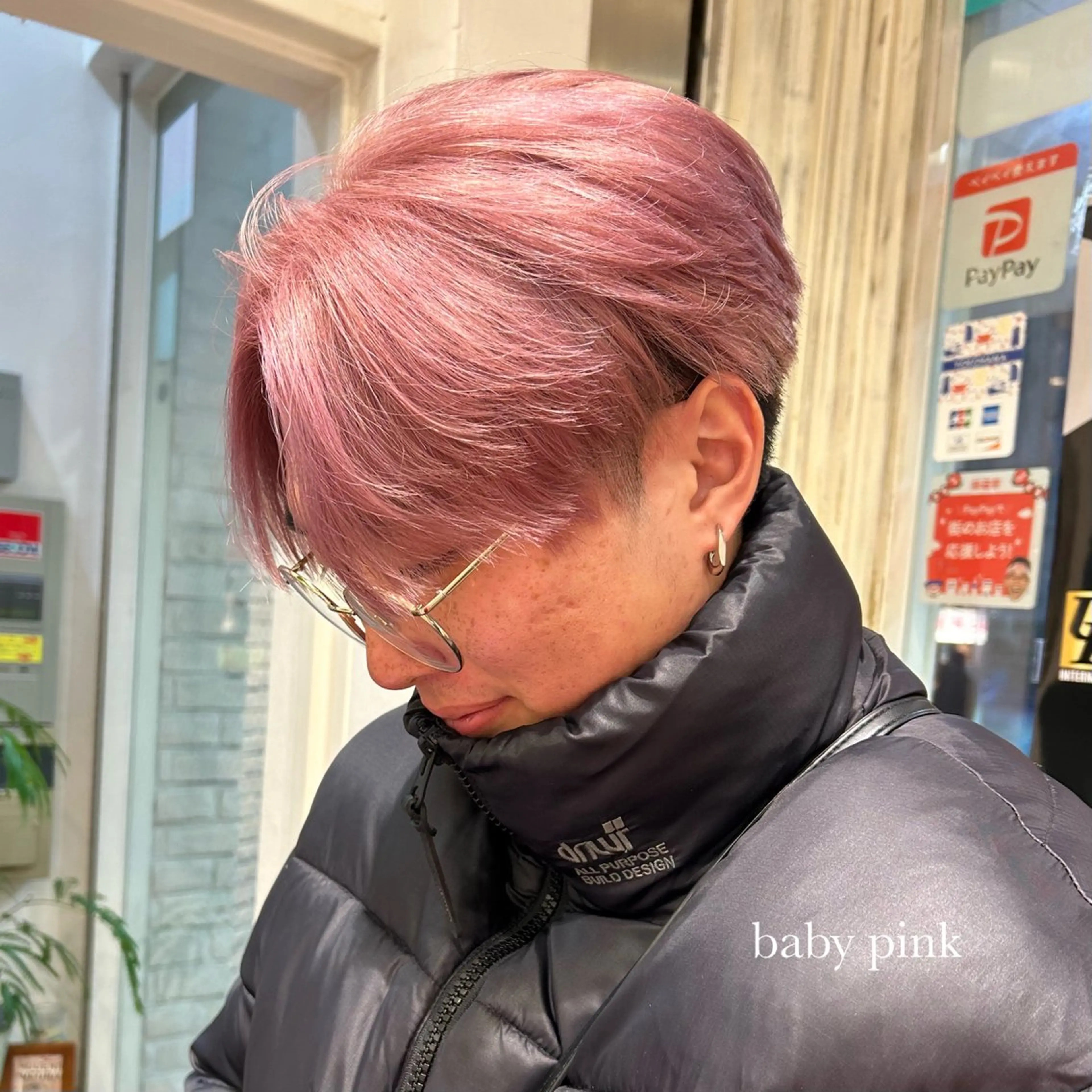 カラー メンズ メンズブリーチ 黒髪 ブリーチ カット ヘアカラー トリートメント acoron.武蔵小杉所属・🌴aoi. / 海外style🌴のヘアスタイル