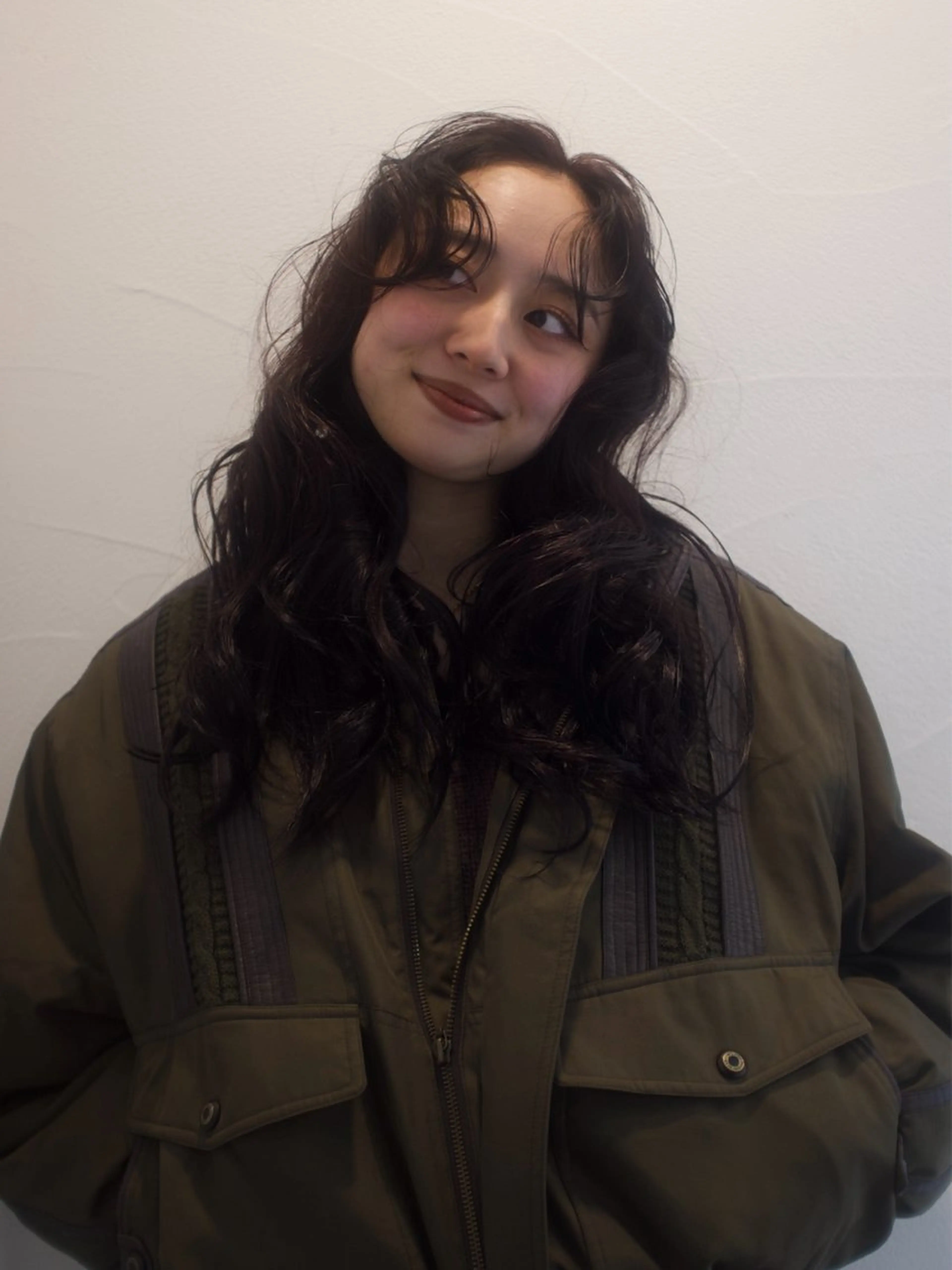 ロング カラー パーマ ヘアアレンジ 🦠デザインカラー/ 魚瀬あおい🦠のヘアスタイル