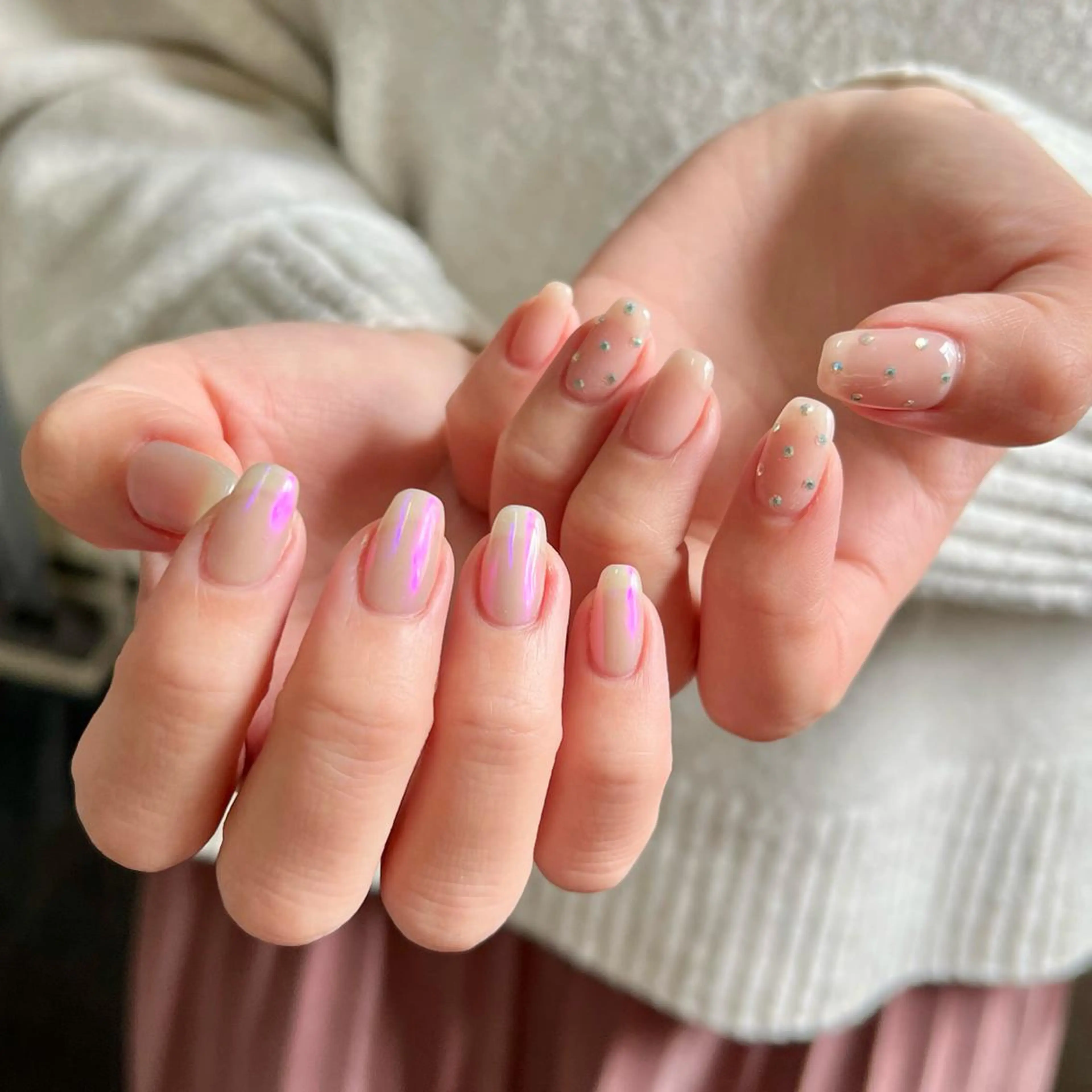 ネイル ハンドネイル nuás nailのネイルデザイン