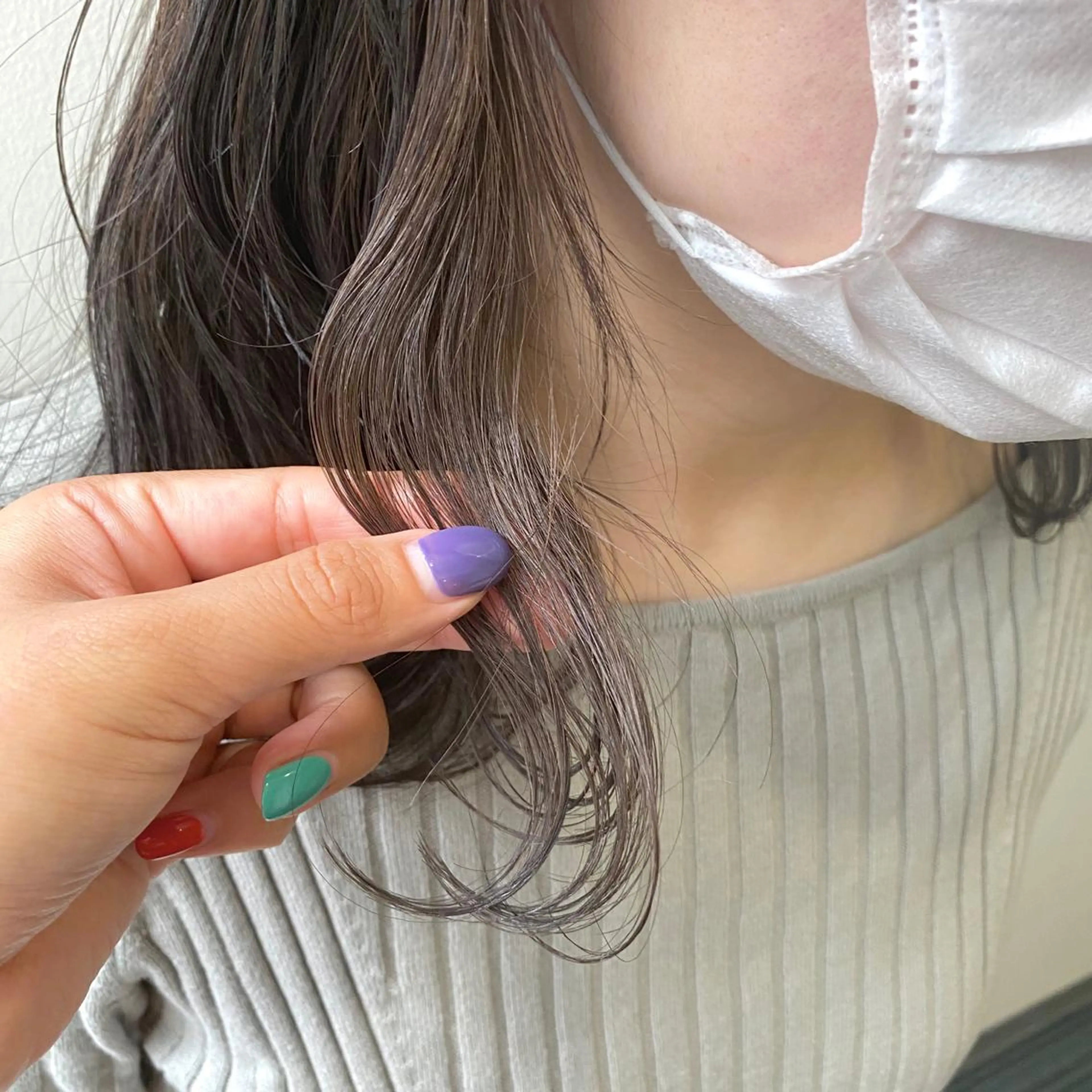 ミディアム カラー 【髪質改善】 【美髪矯正】🌻店長のヘアスタイル