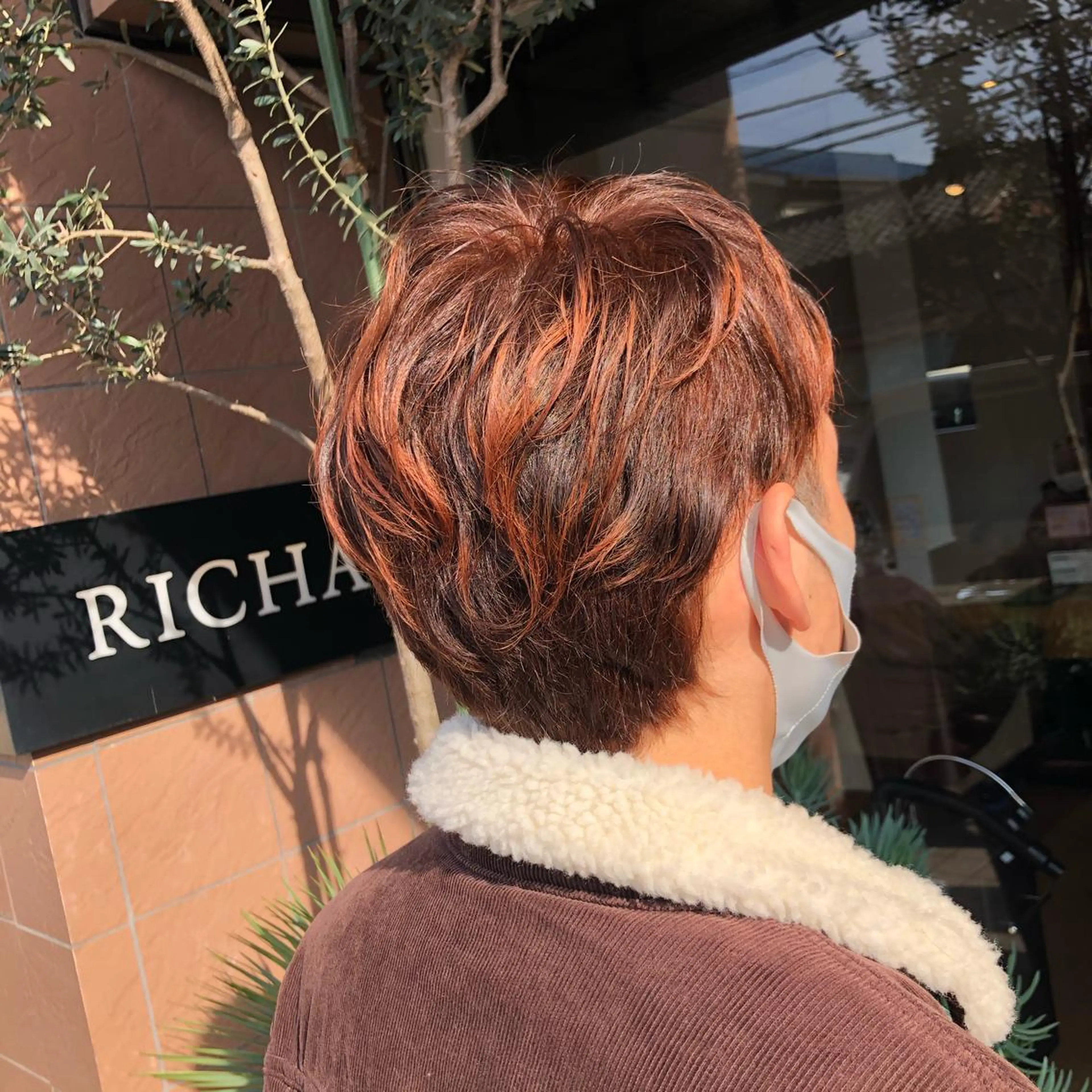 カラー メンズ RICHAIR 山﨑 直也のヘアスタイル