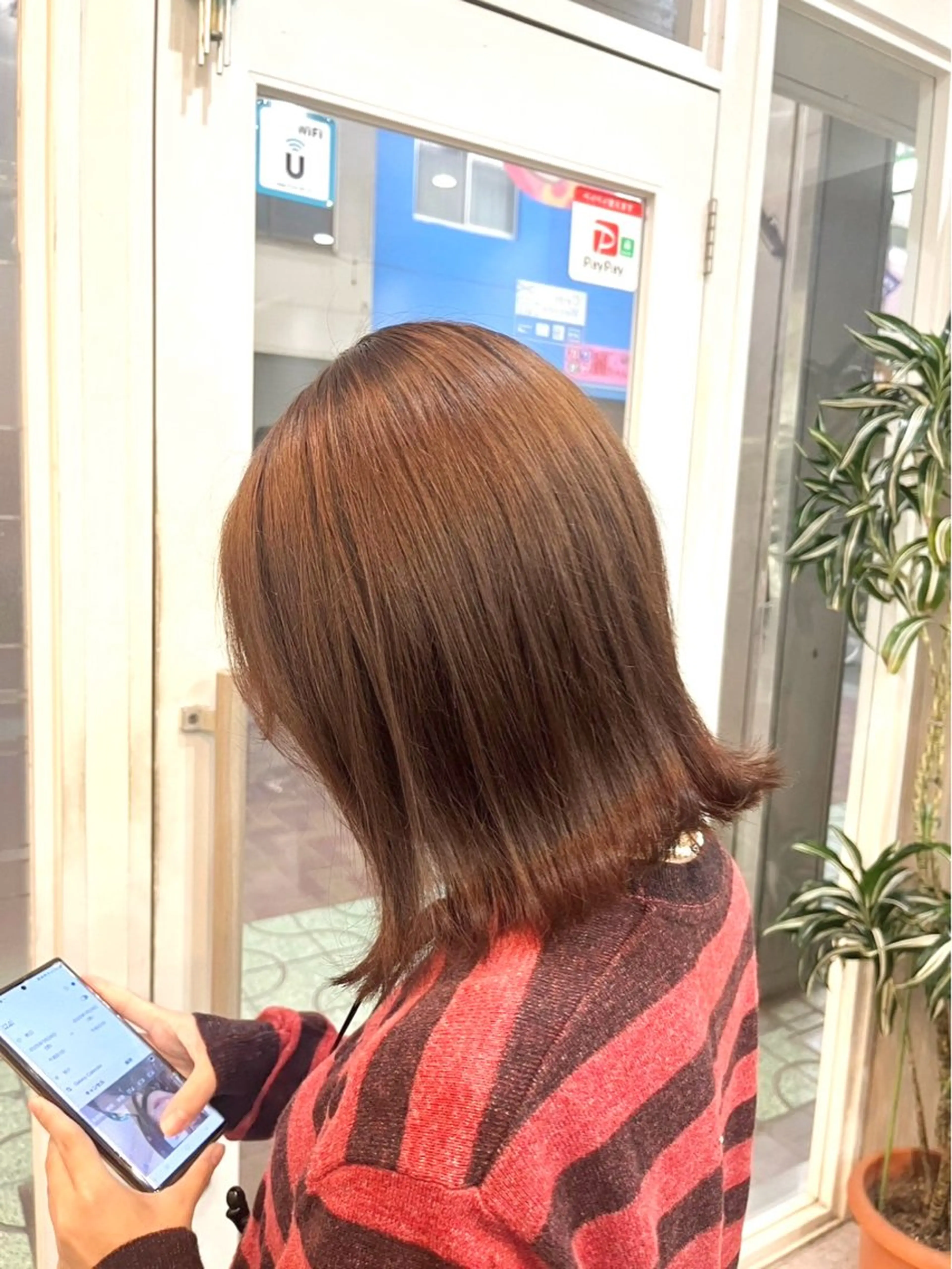 ショート カラー ヘアカラー 堀川 希歩のヘアスタイル