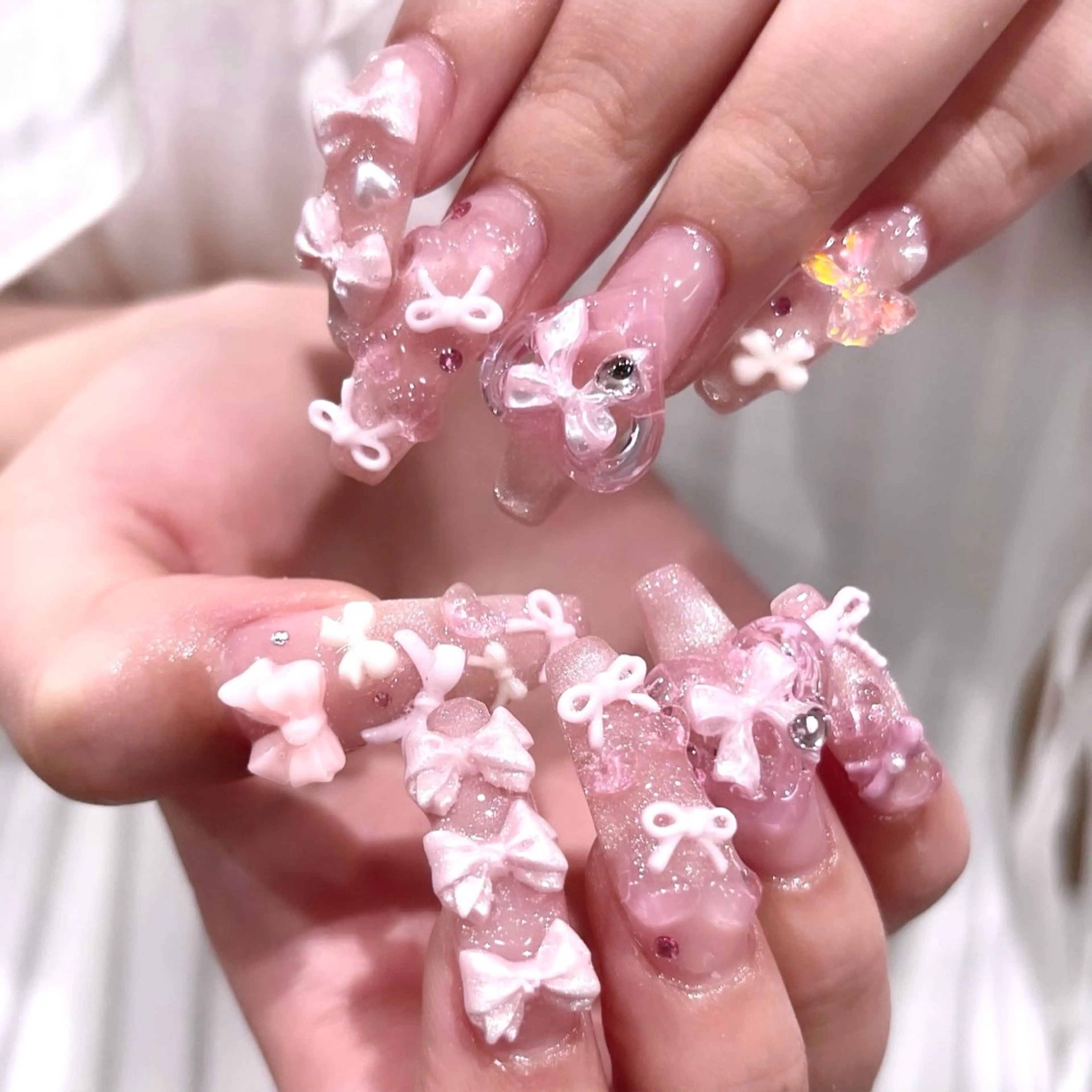 ネイル ハンドネイル 🧁fein. nana🩵のネイルデザイン