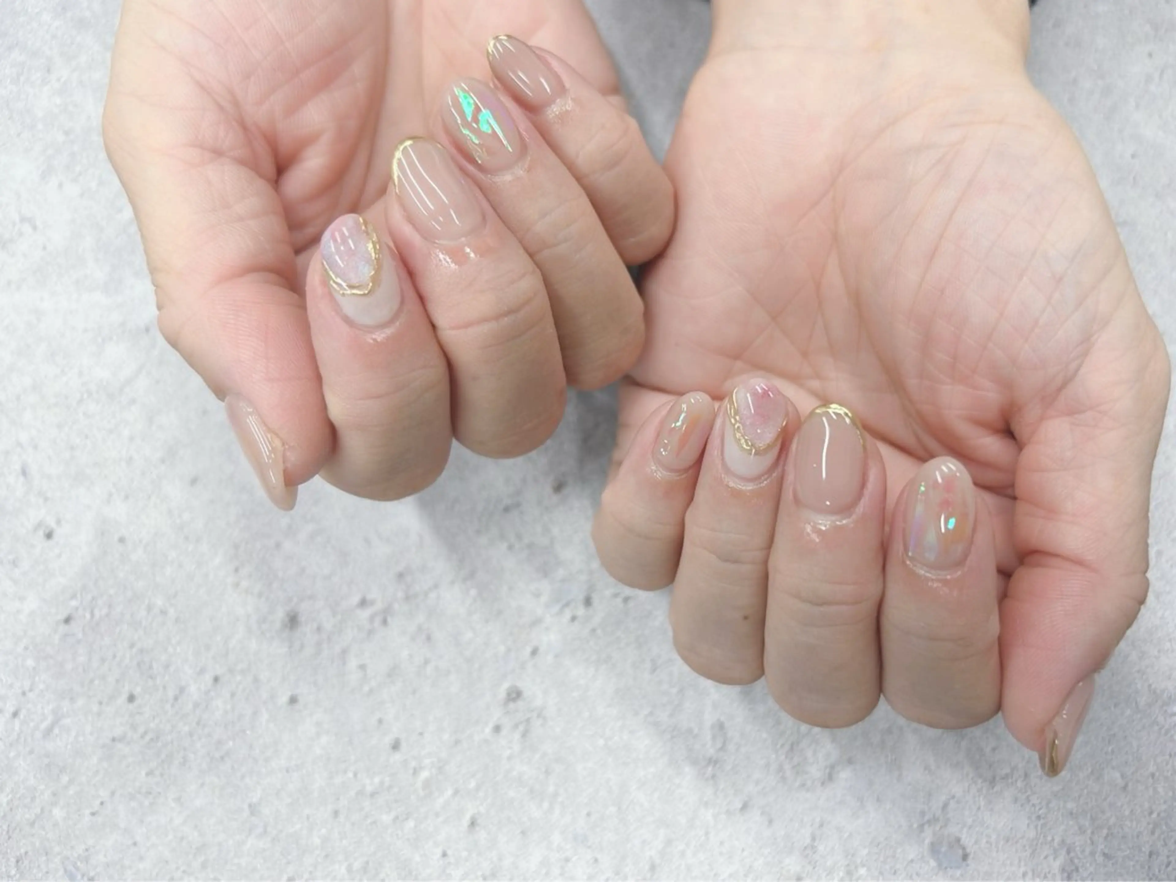 ネイル ニュアンスネイル ハンドネイル Nail Salon agré所属・agré ネイルサロン アグレのネイルデザイン