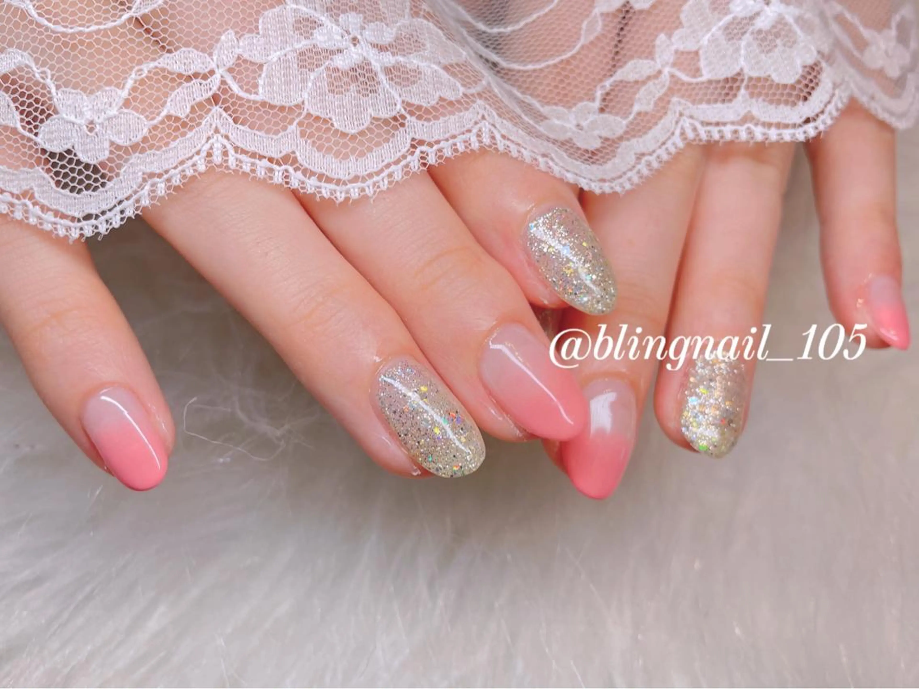 ネイル 23時まで❤︎韓国、 ワンホンネイルのネイルデザイン